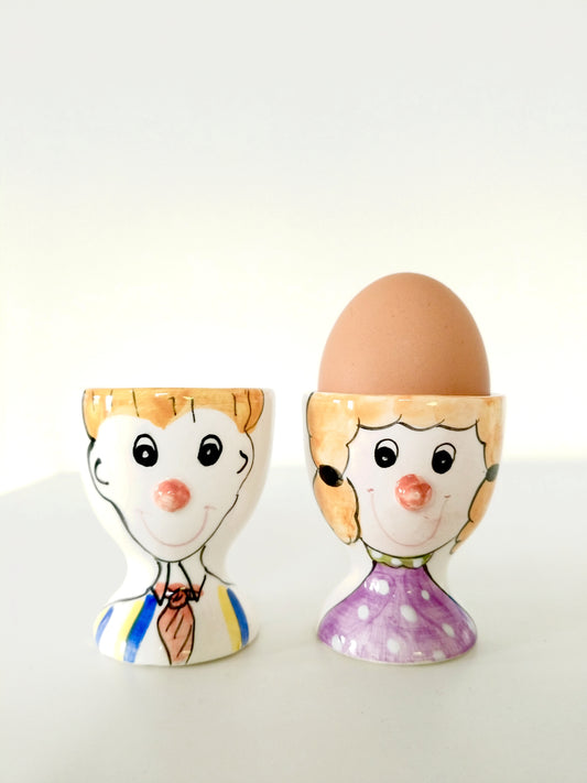 Duo de coquetiers en céramique L Dake & Zn Amsterdam - cetaitmieuxavant