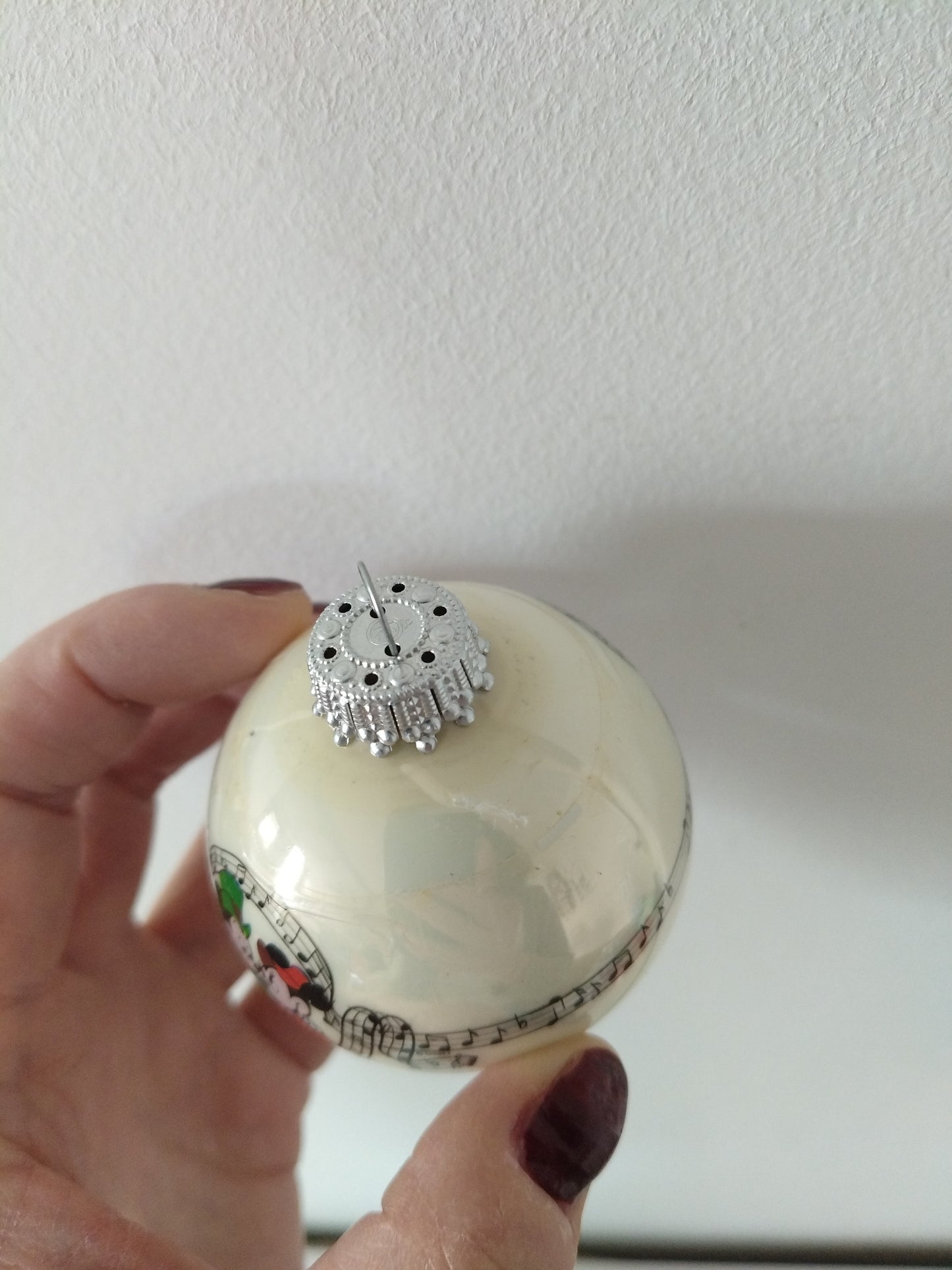 4 boules de Noël en verre Walt Disney's Germany