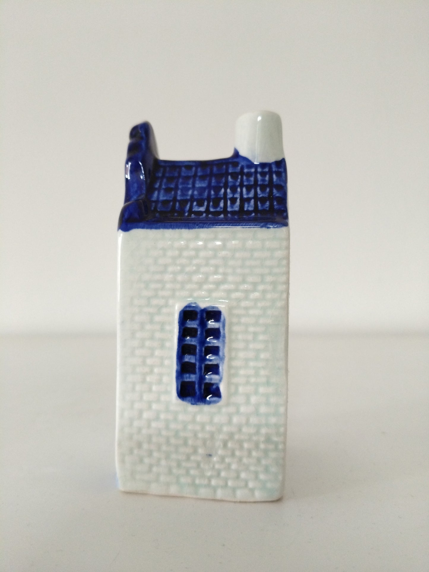 Maison hollandaise miniature en Bleu de Delft - cetaitmieuxavant