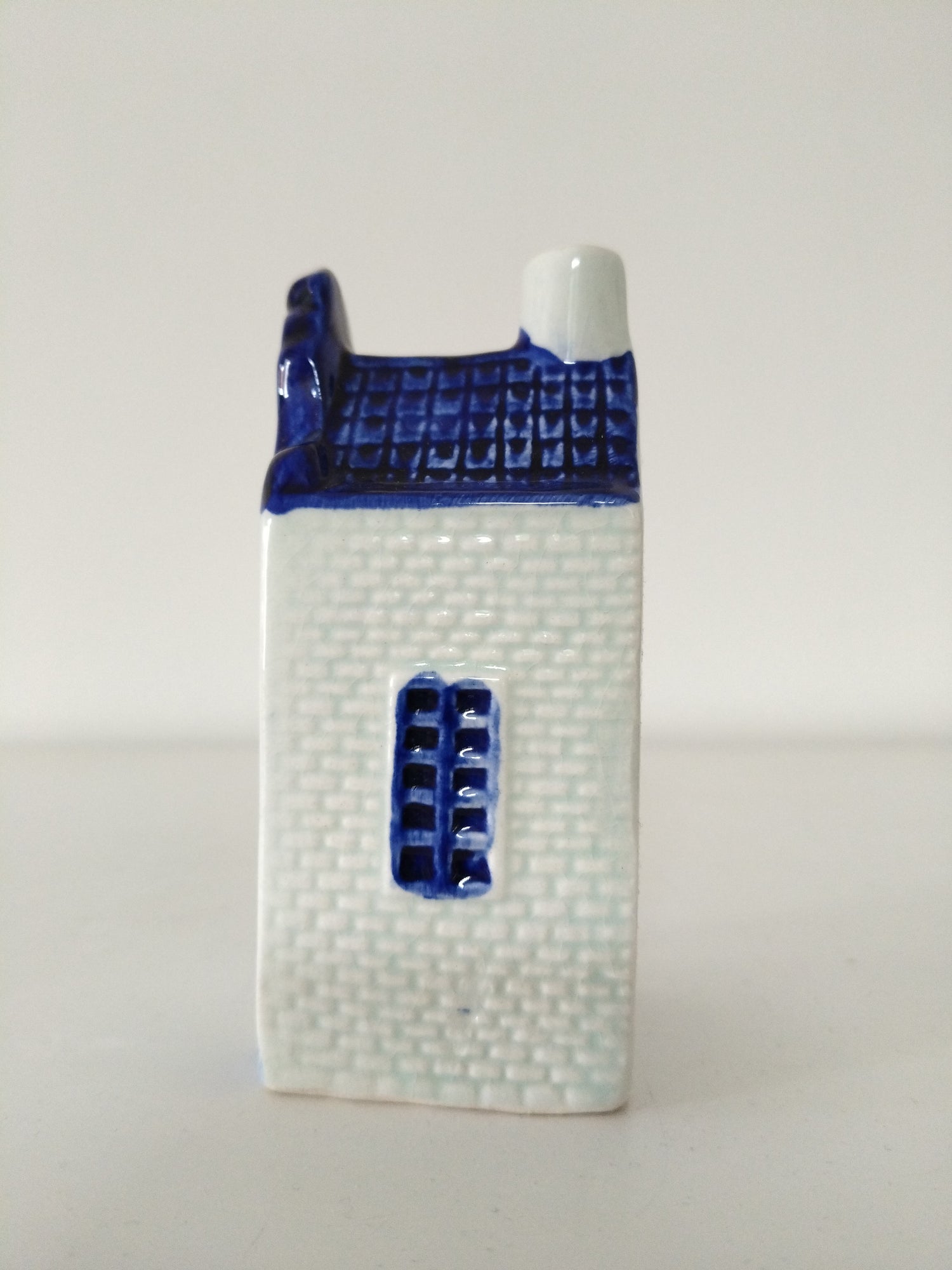 Maison hollandaise miniature en Bleu de Delft - cetaitmieuxavant