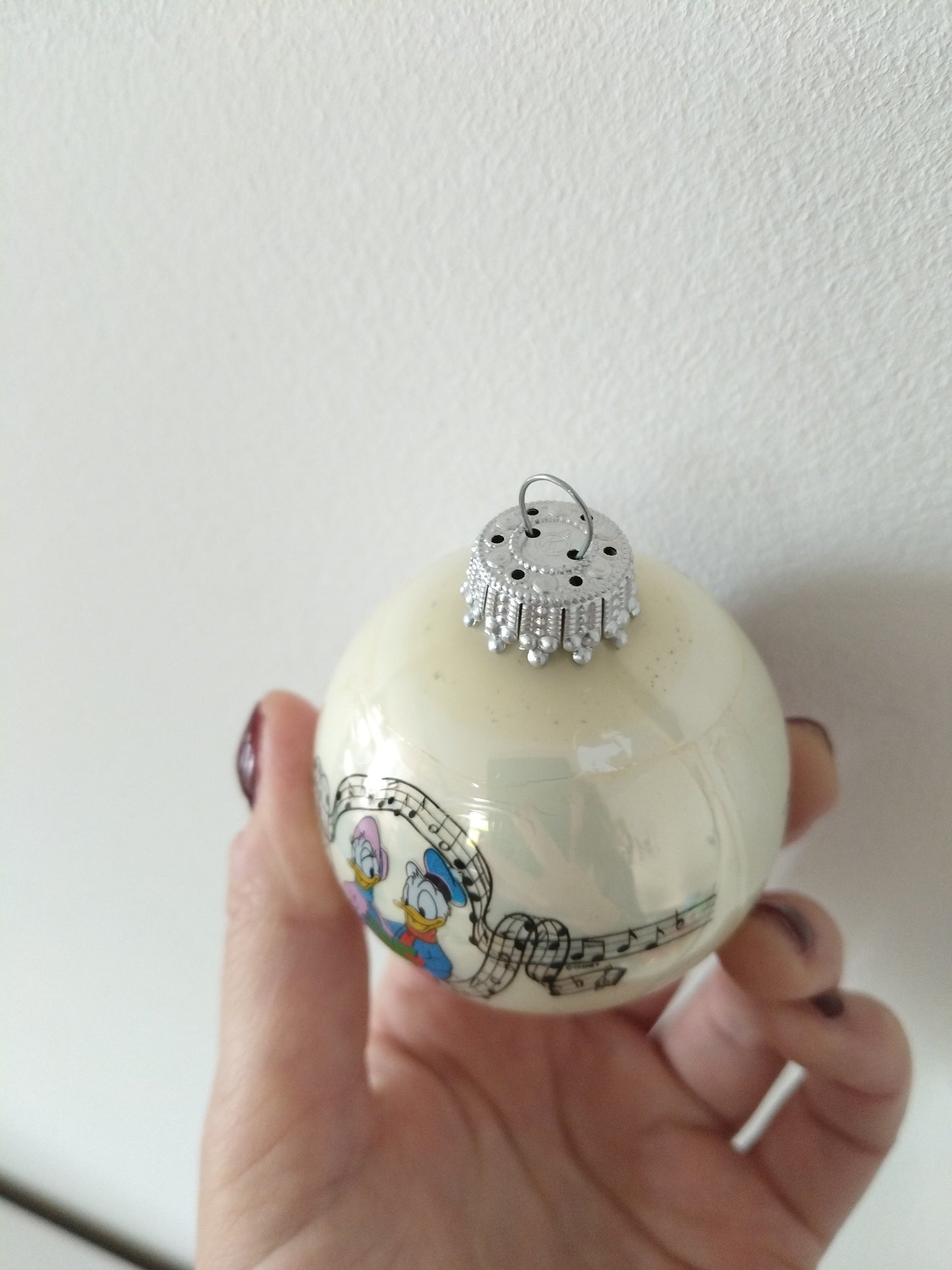 4 boules de Noël en verre Walt Disney's Germany