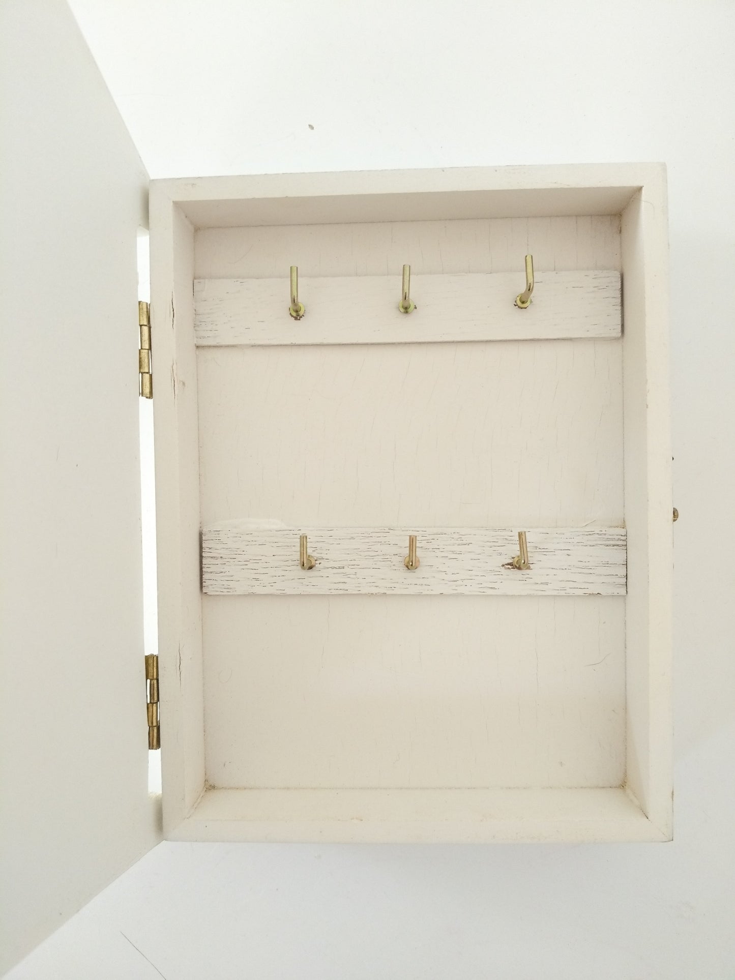 Boîte à clés murale en bois