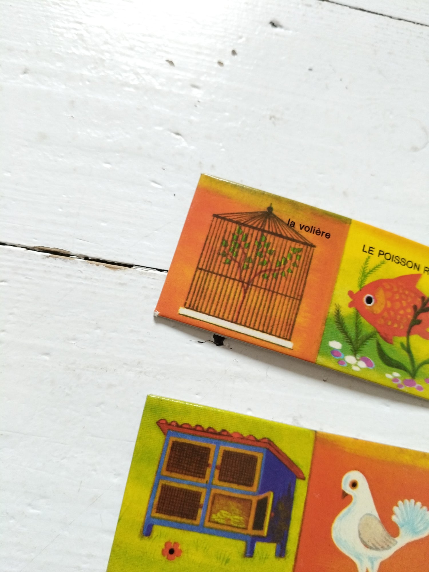 Jeu éducatif dominos logis des animaux par Fernand Nathan 1972 - cetaitmieuxavant