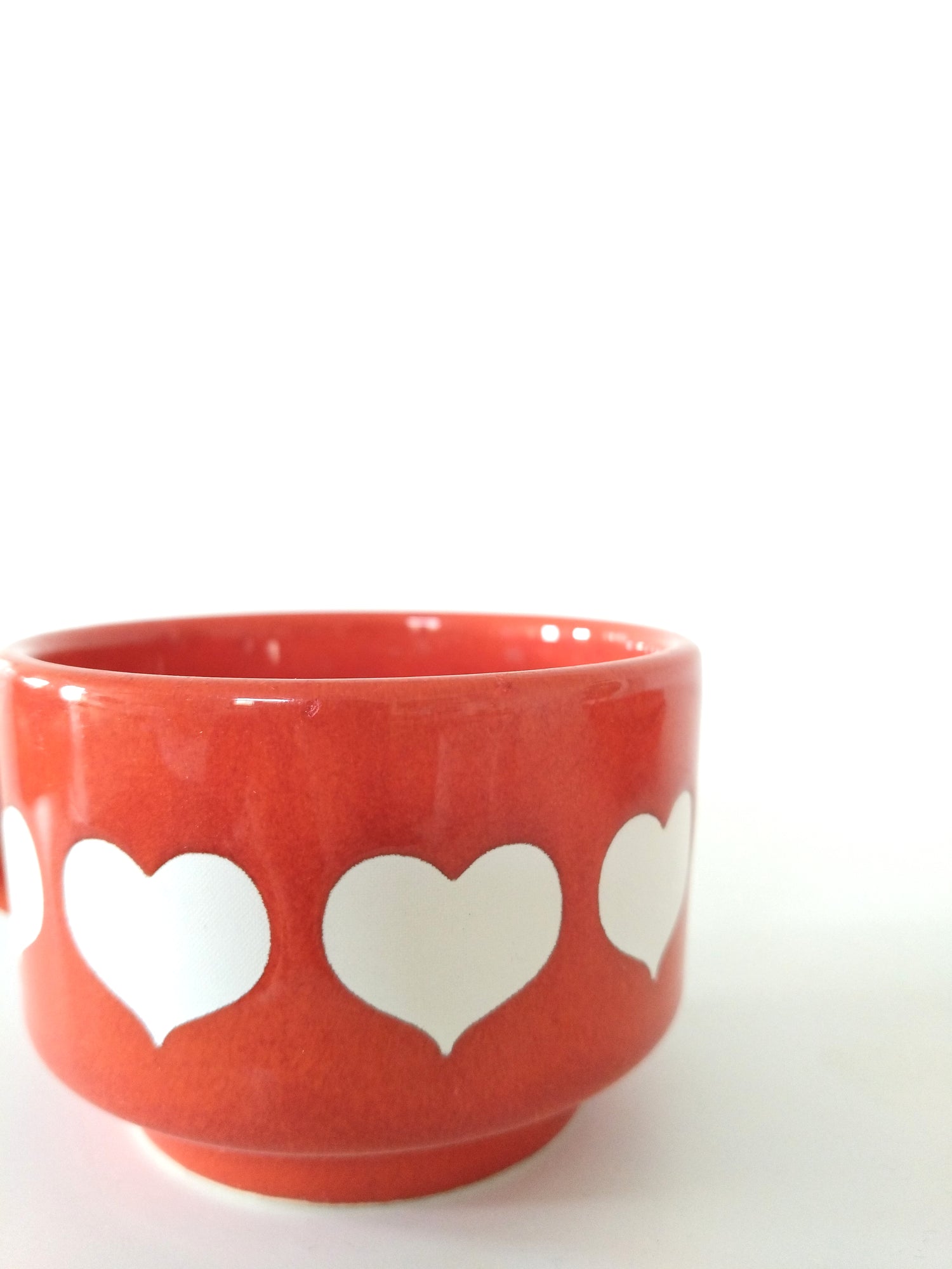 Tasse + soucoupe Waechtersbach décor ❤️ (à l'unité) - cetaitmieuxavant