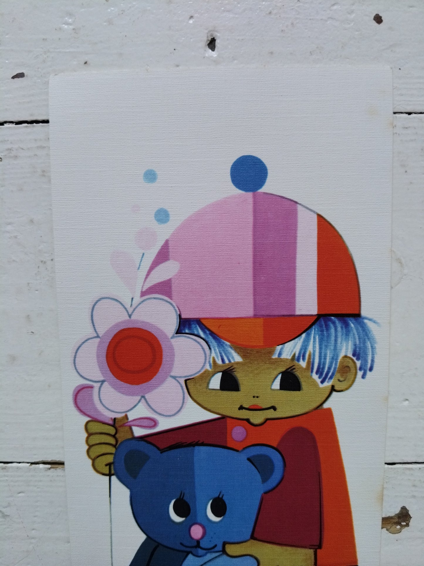 Ancienne carte postale Jaklien Moerman 70's au choix