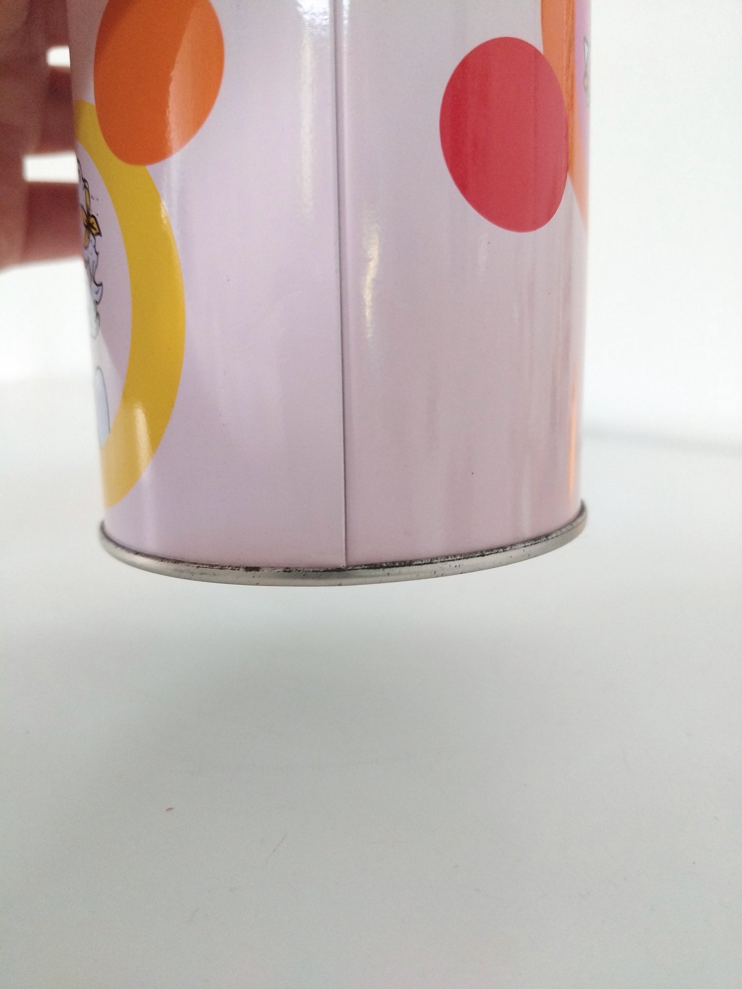 Pot à stylos/ crayons/ pinceaux métallique Corinne Cobson 90's