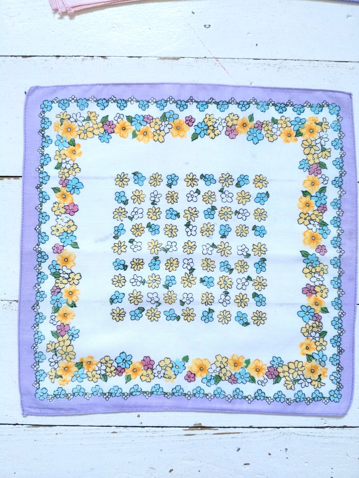 Mouchoir de poche en coton au choix