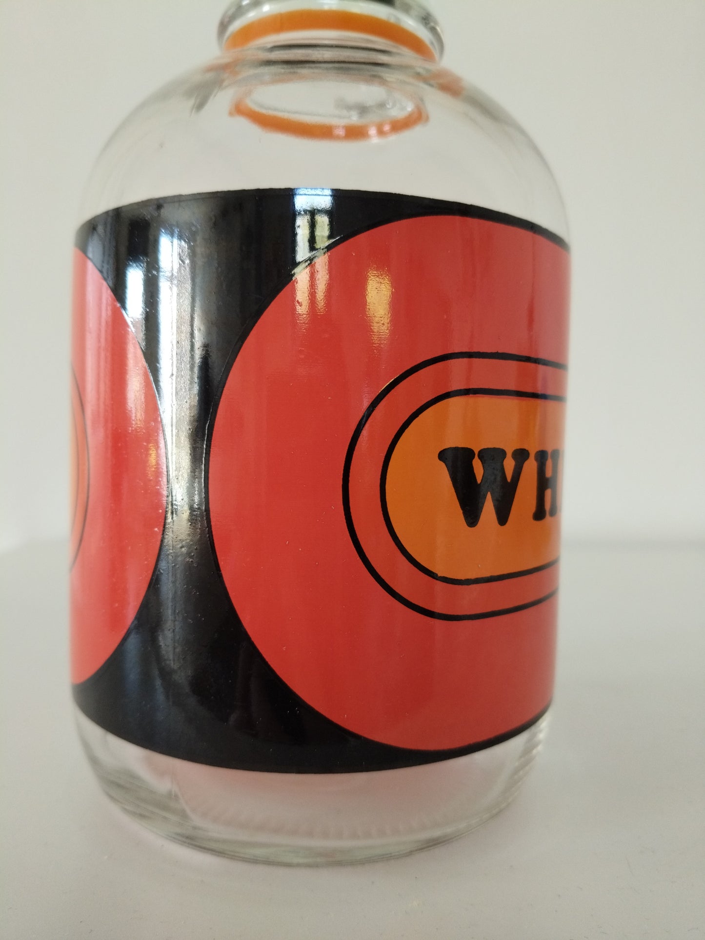 Ancienne bouteille à whisky en verre - cetaitmieuxavant
