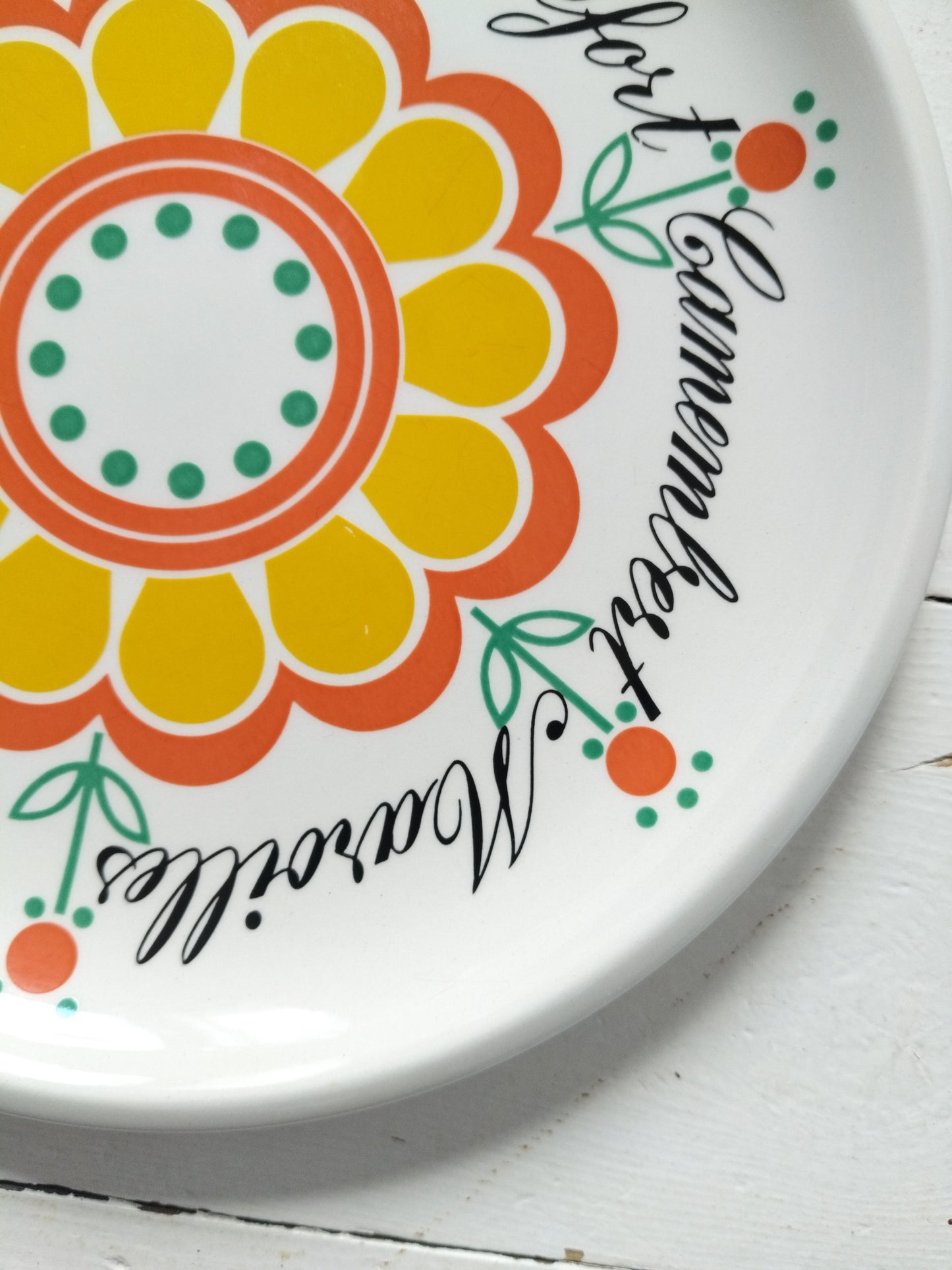 Set de 6 assiettes à fromage Boch