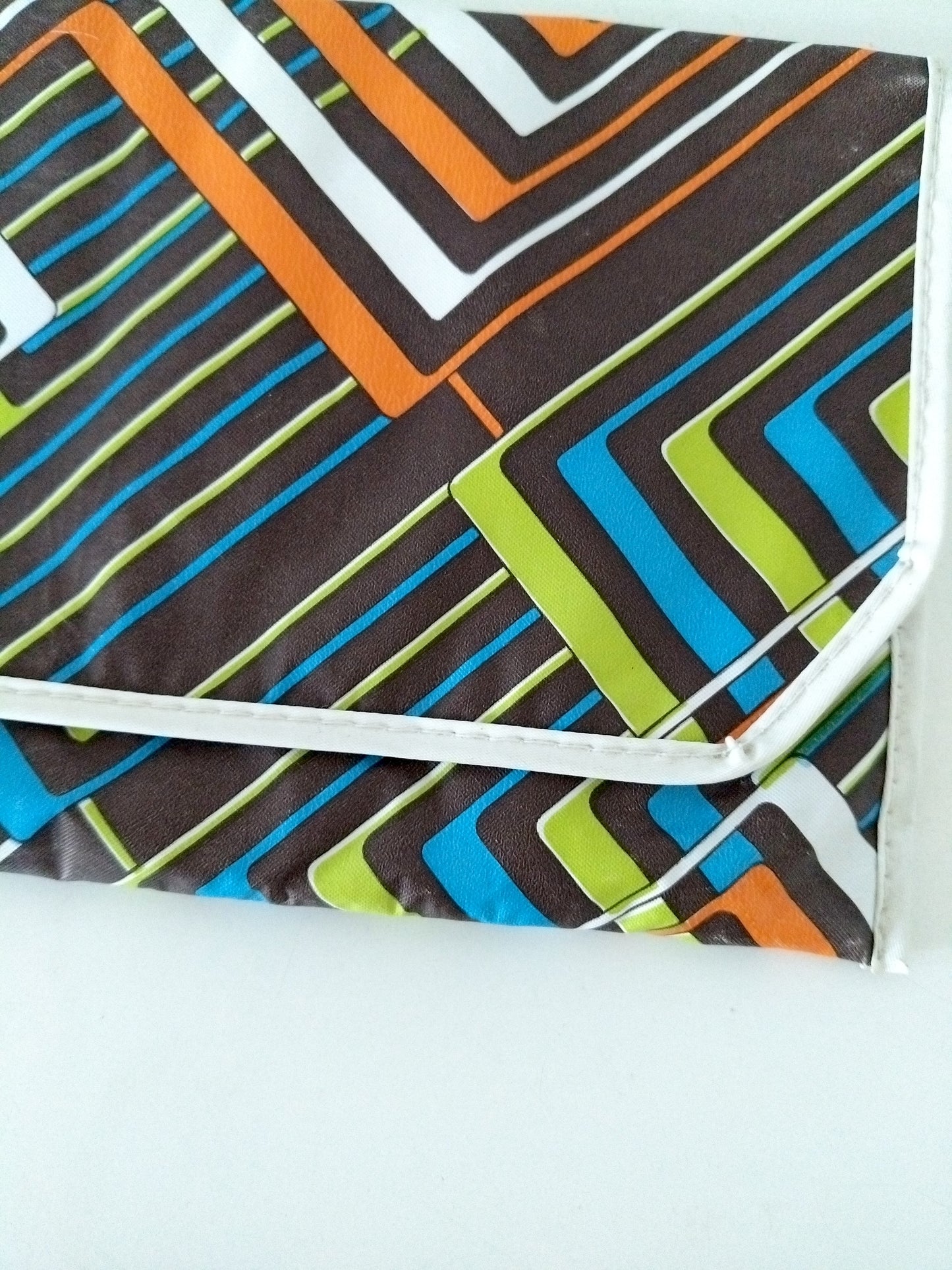 Pochette plate en vinyle vintage