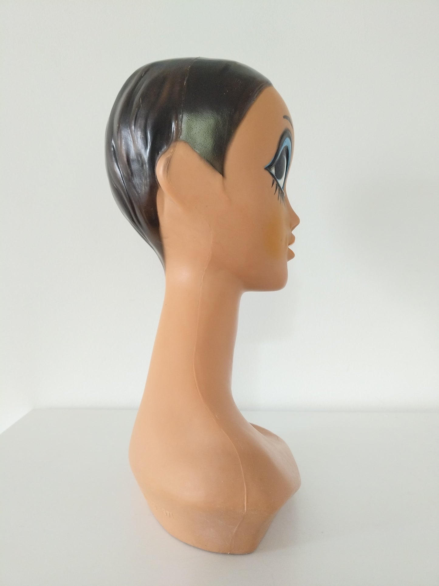 Tête à chapeau Twiggy Huard 1971