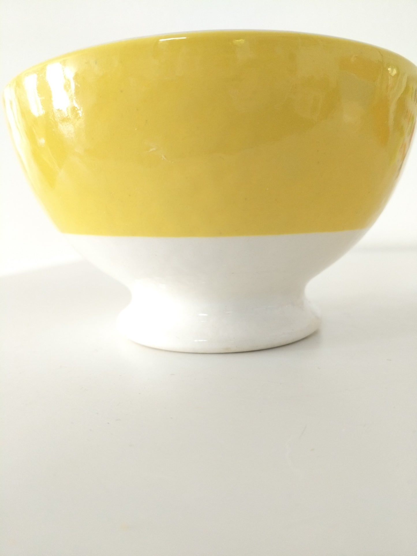Ensemble de 3 bols anciens en porcelaine Boch la Louvière