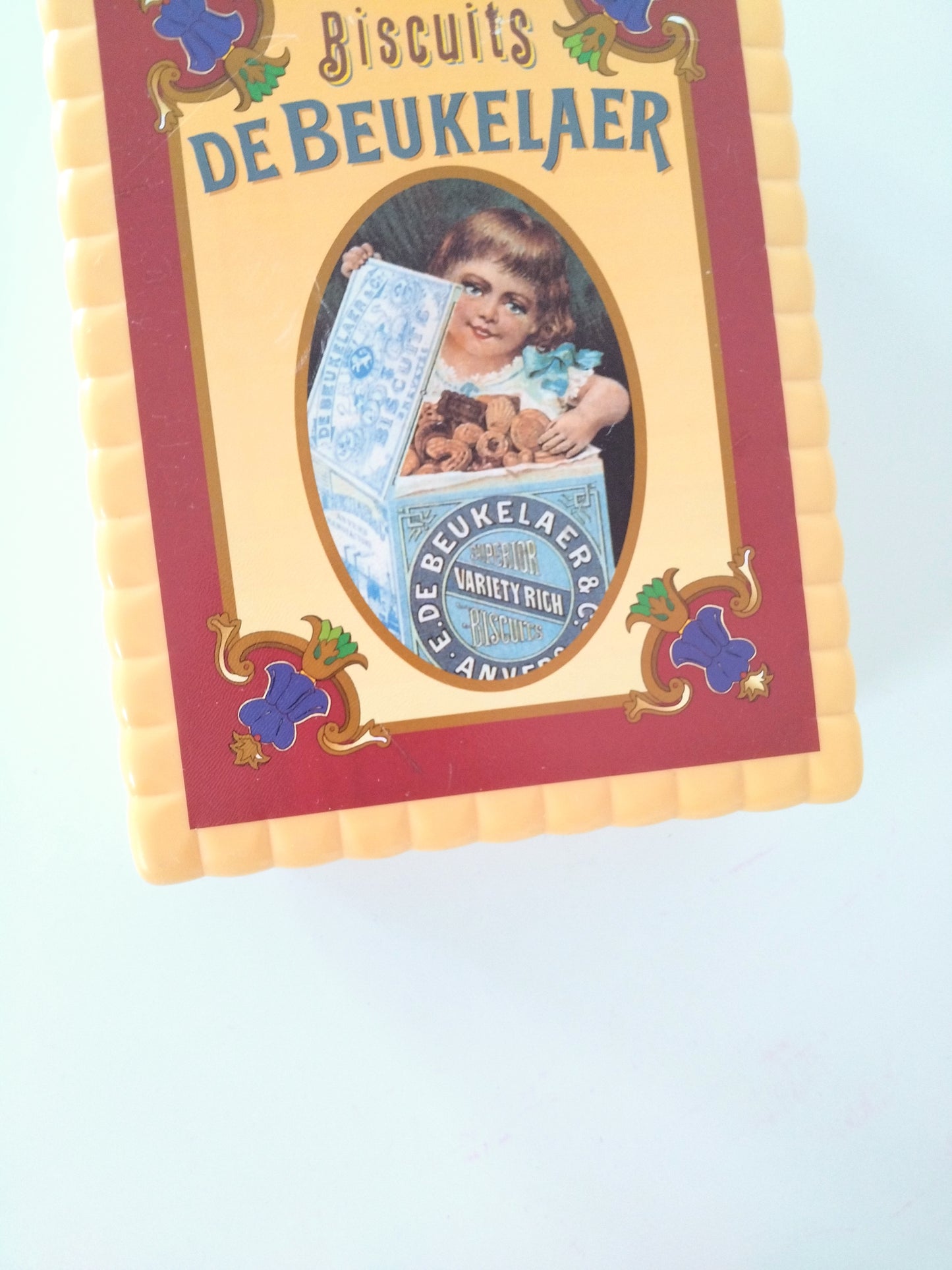 Boîte à lunch publicitaire petit beurre De Beukelaer