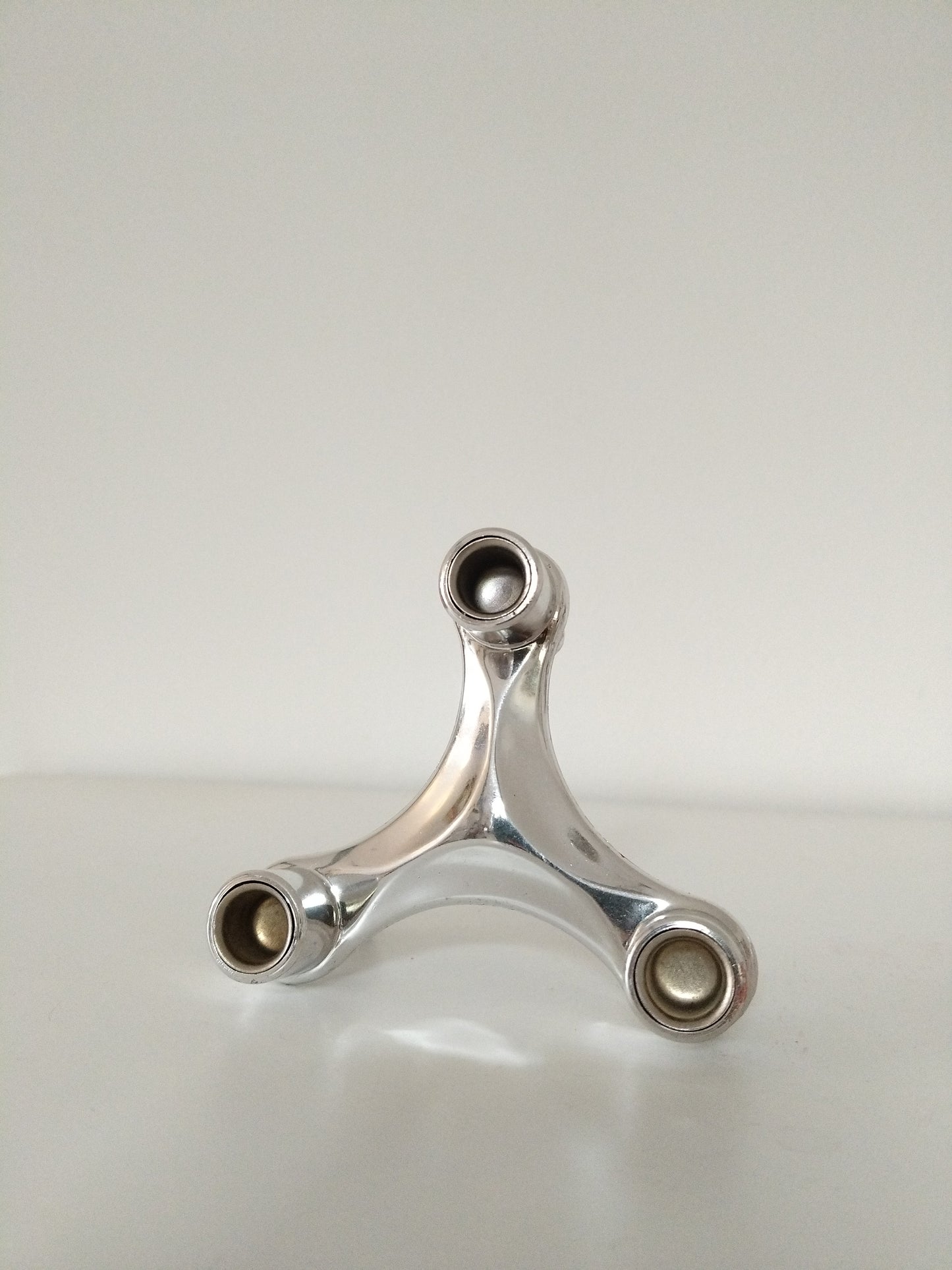 Ensemble de 3 bougeoirs en plastique Seca