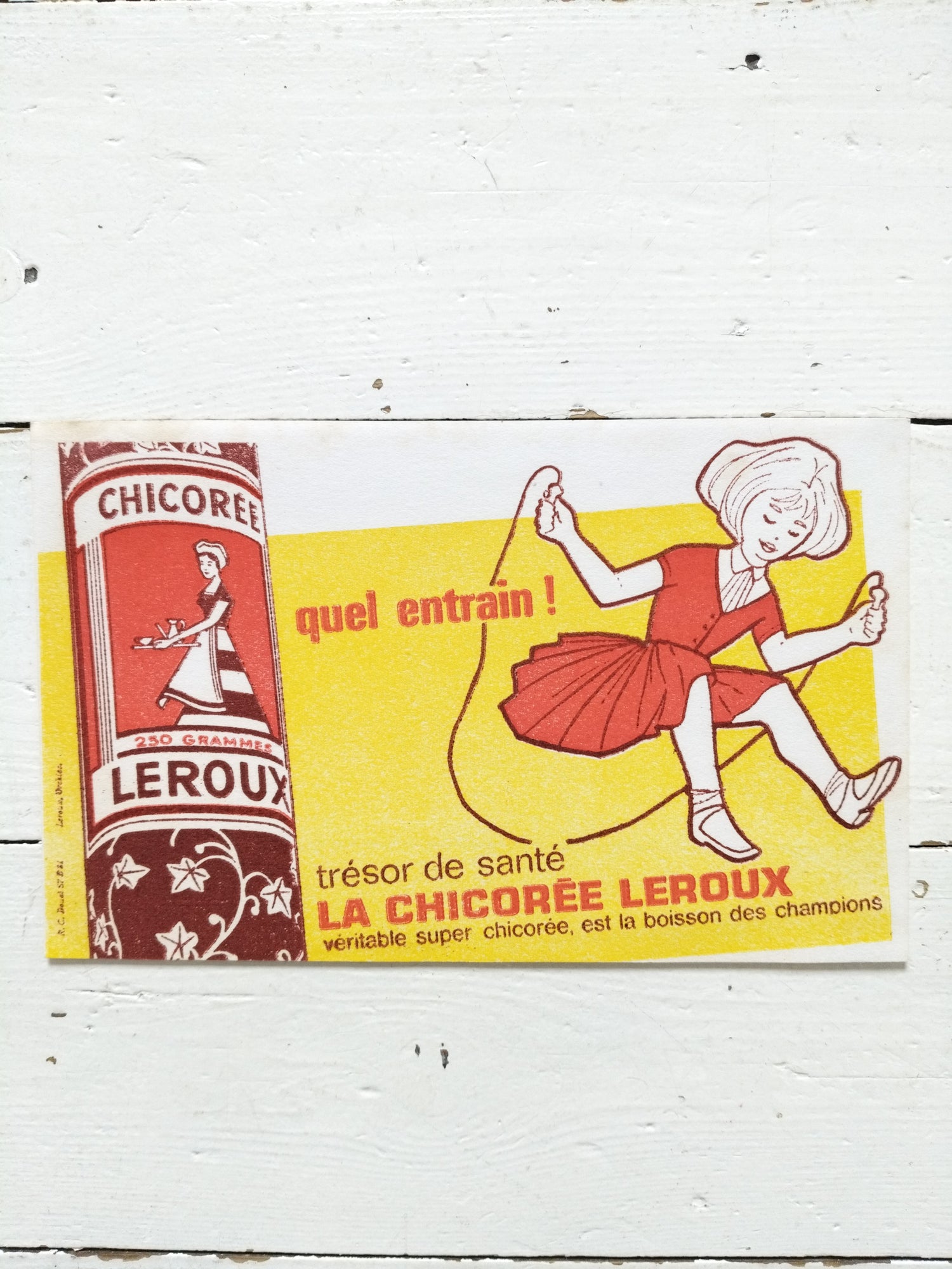 Buvard publicitaire au choix - cetaitmieuxavant
