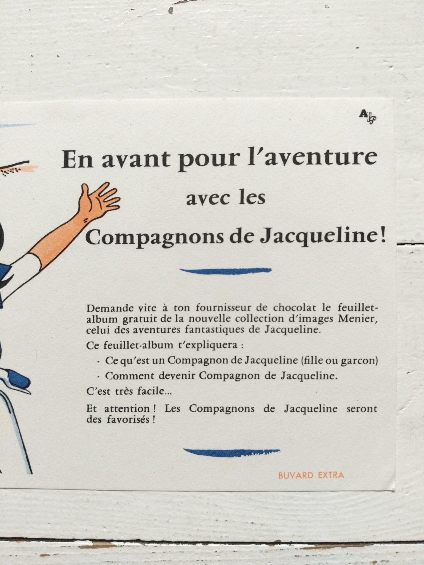 Ancien buvard publicitaire Gailliard, Reynard, SigranD ou chocolat Jacqueline au choix