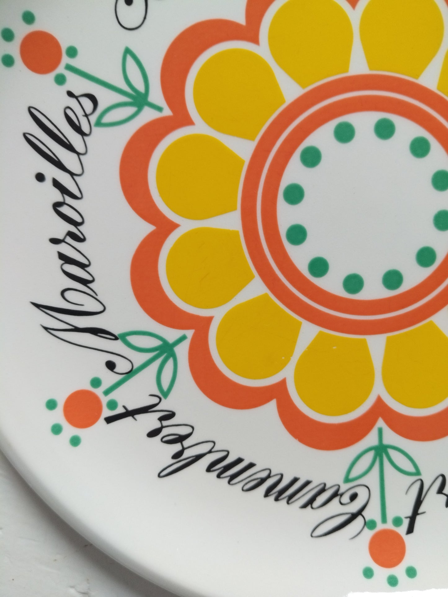 Set de 6 assiettes à fromage Boch