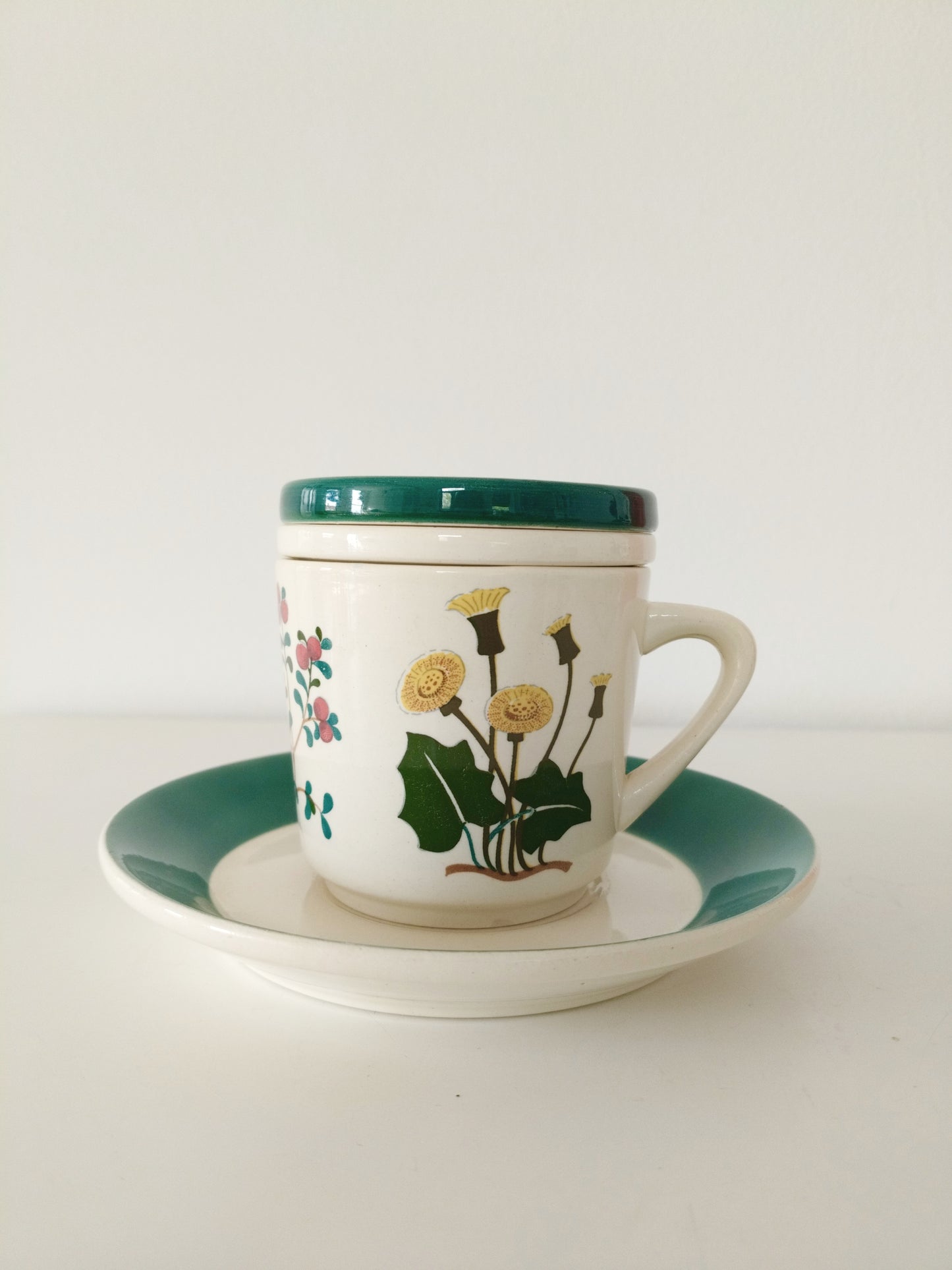 Tisanière en porcelaine Waechtersbach West Germany - cetaitmieuxavant