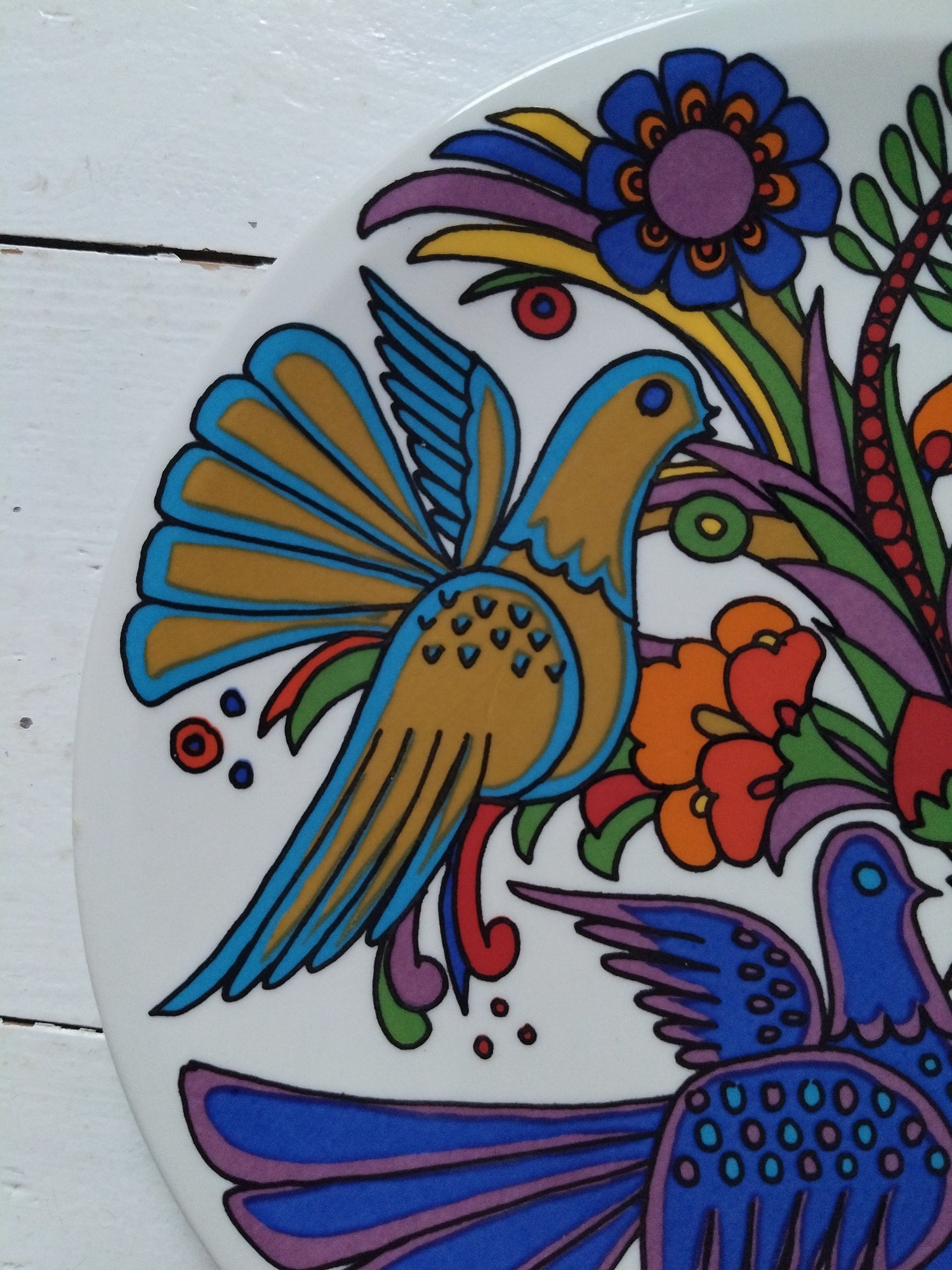 Assiette 20,5cm Villeroy et Boch Acapulco décor plein à l'unité - plusieurs pièces disponibles - cetaitmieuxavant