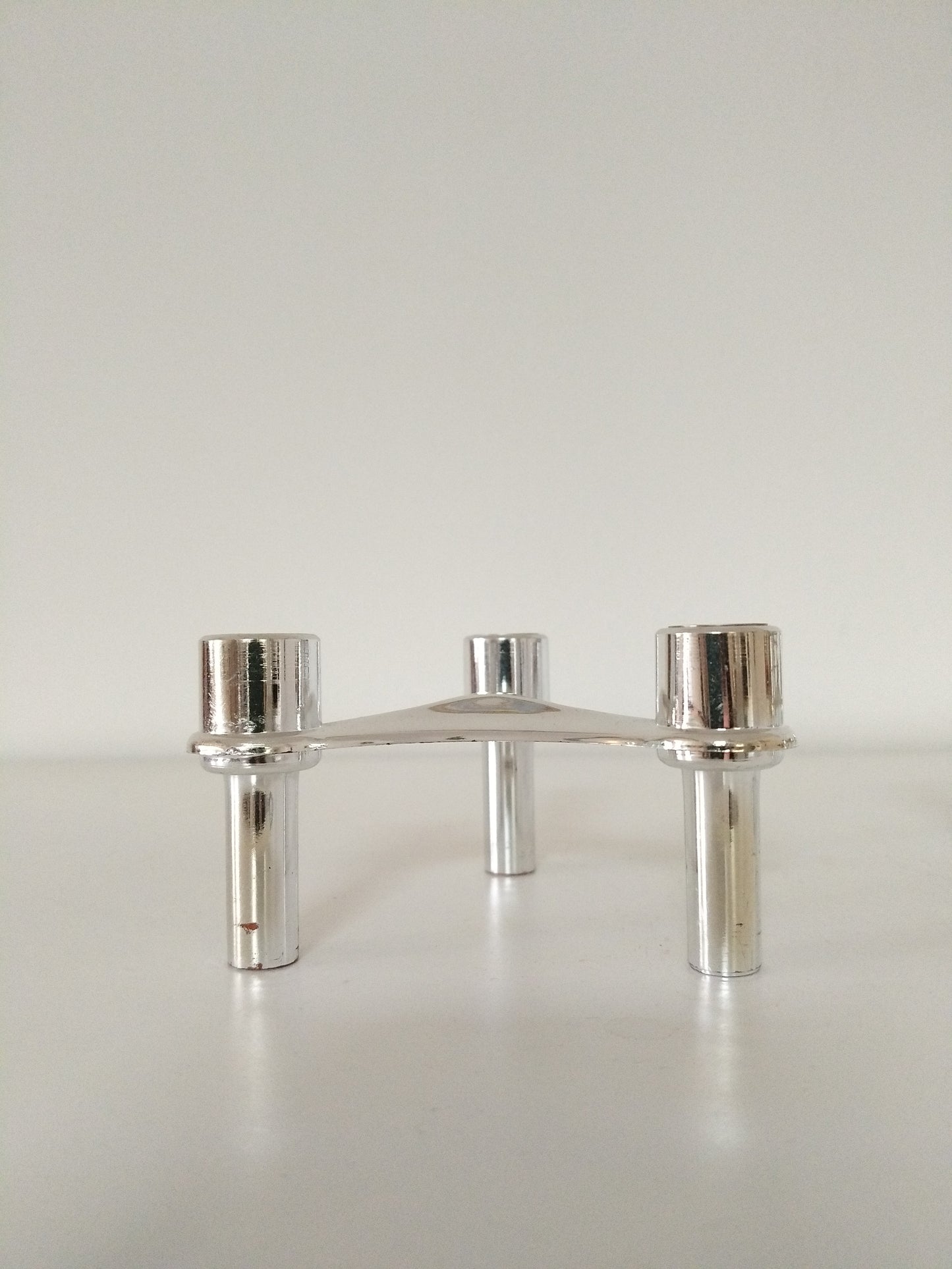 Ensemble de 3 bougeoirs en plastique Seca