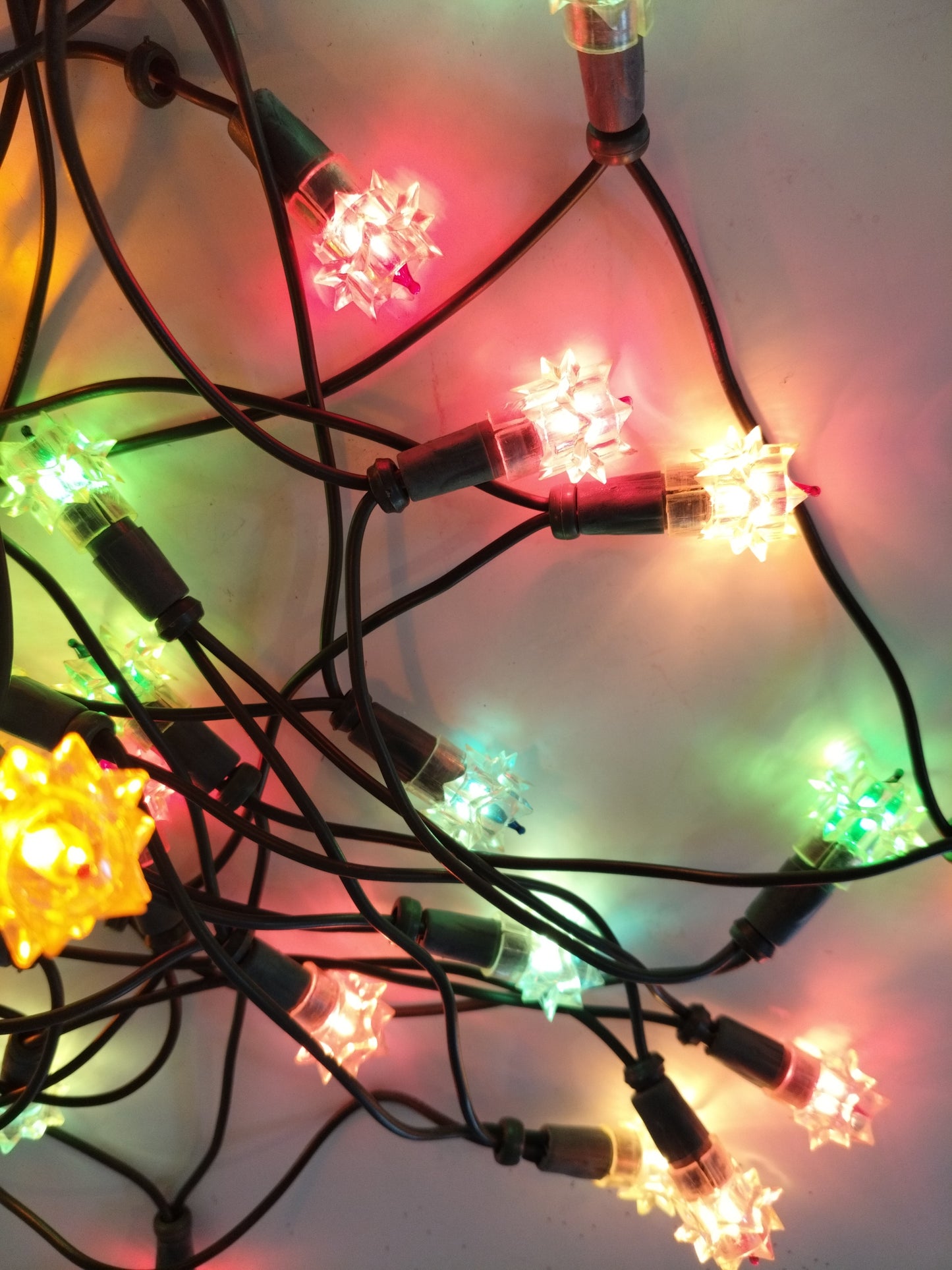 Guirlande de Noël multicolore lumineuse