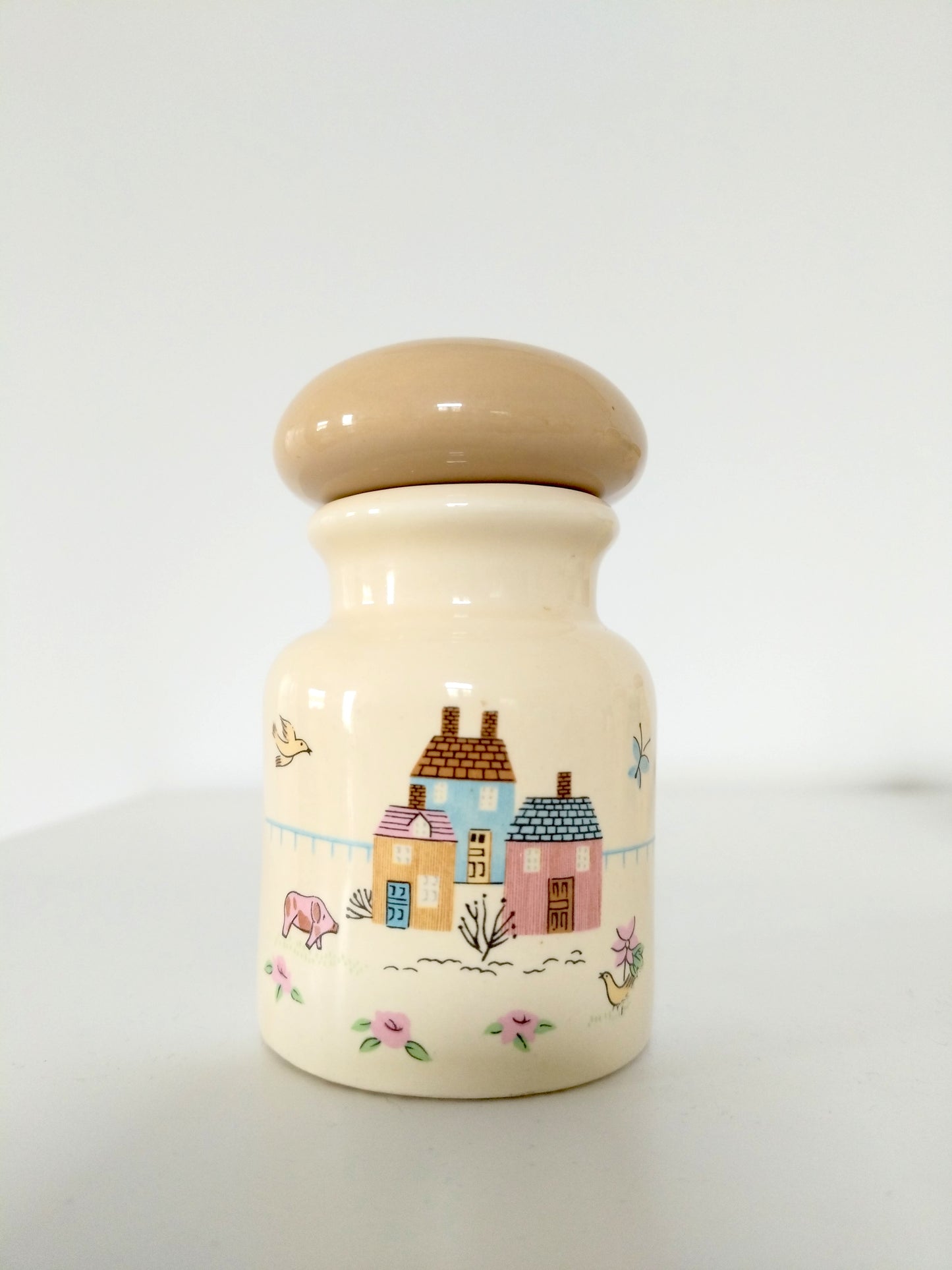 Petit pot/ bocal en grès Heartland China à l'unité - cetaitmieuxavant