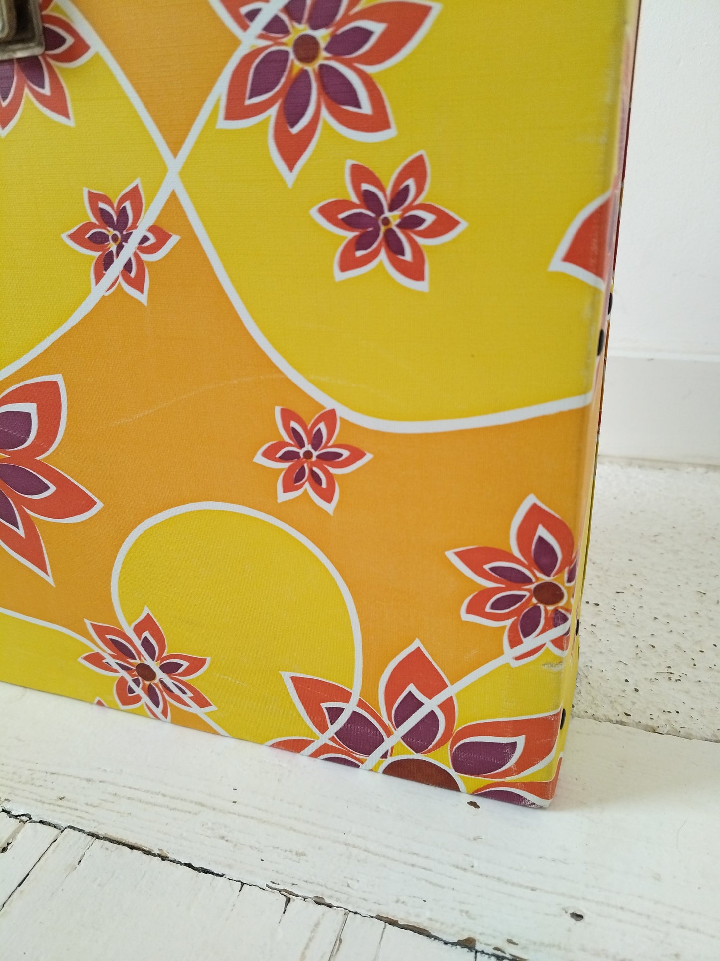 Valisette à vinyles 33T vintage