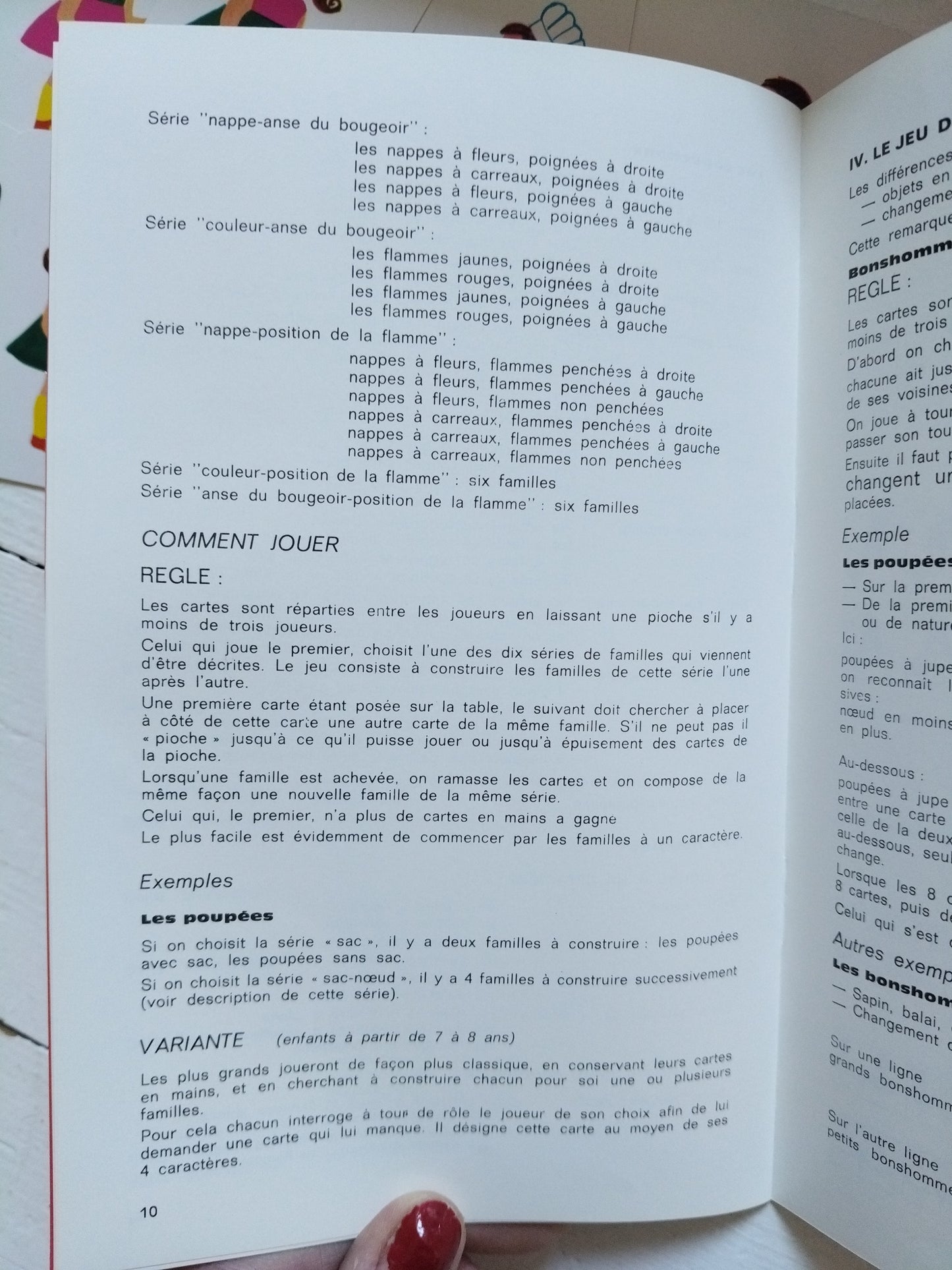 Jeu les multifamilles par Fernand Nathan 70's