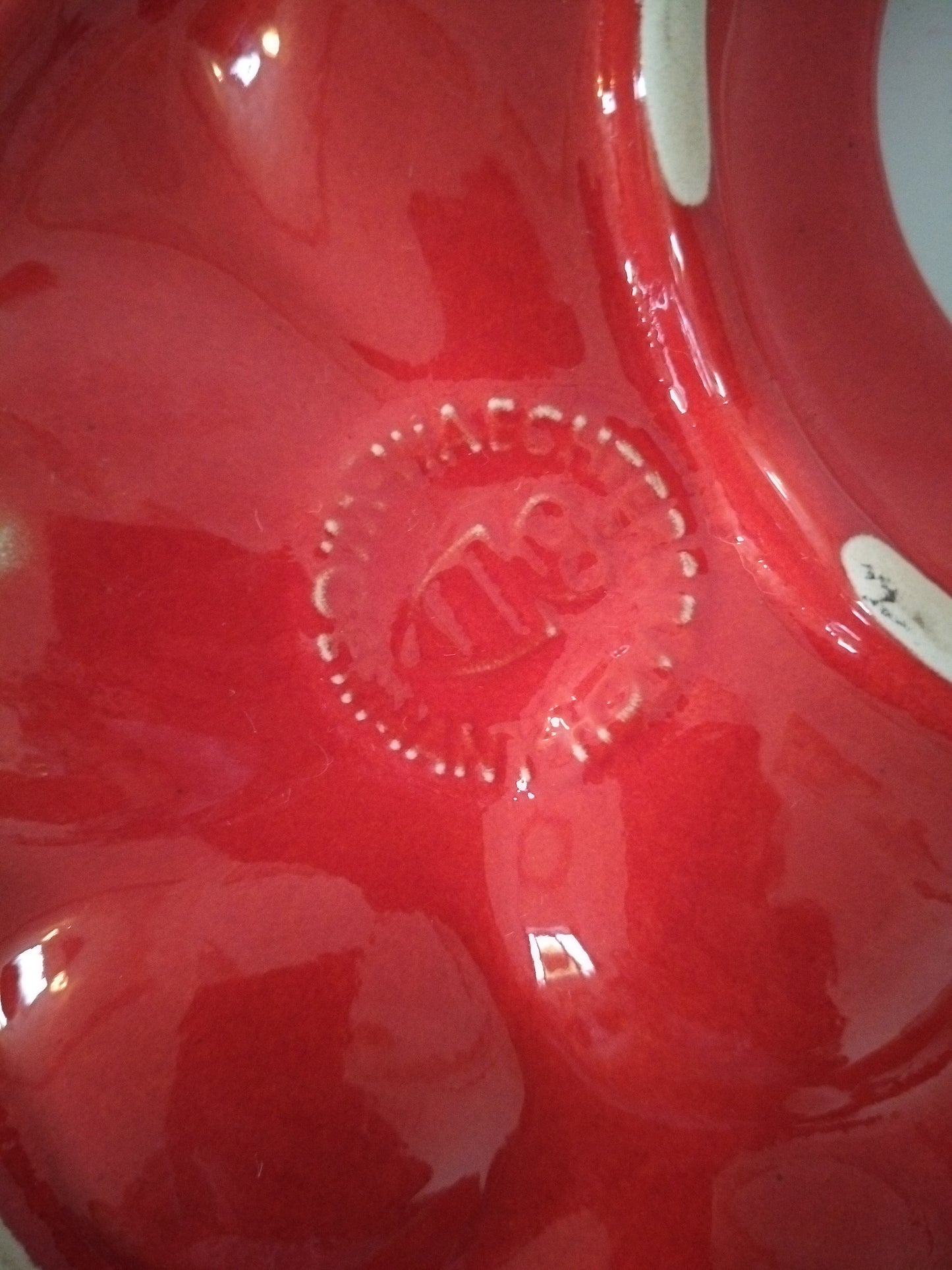 Plateau/ plat à œufs Waechtersbach poule