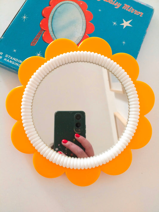 Petit miroir fleur mural ou à poser Hong Kong - cetaitmieuxavant