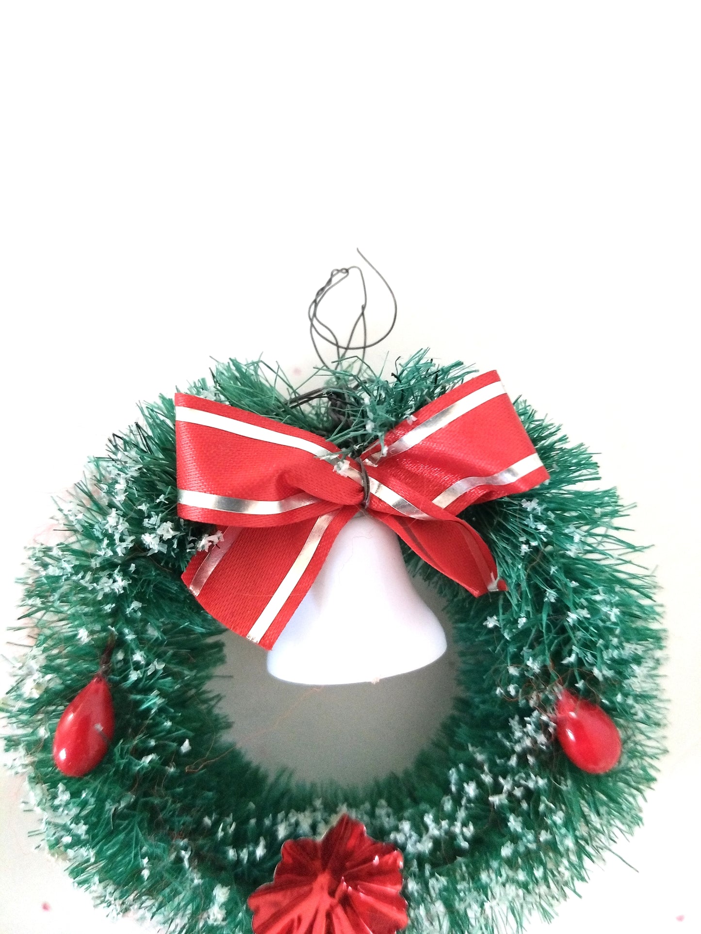 3 mini couronnes de Noël à suspendre