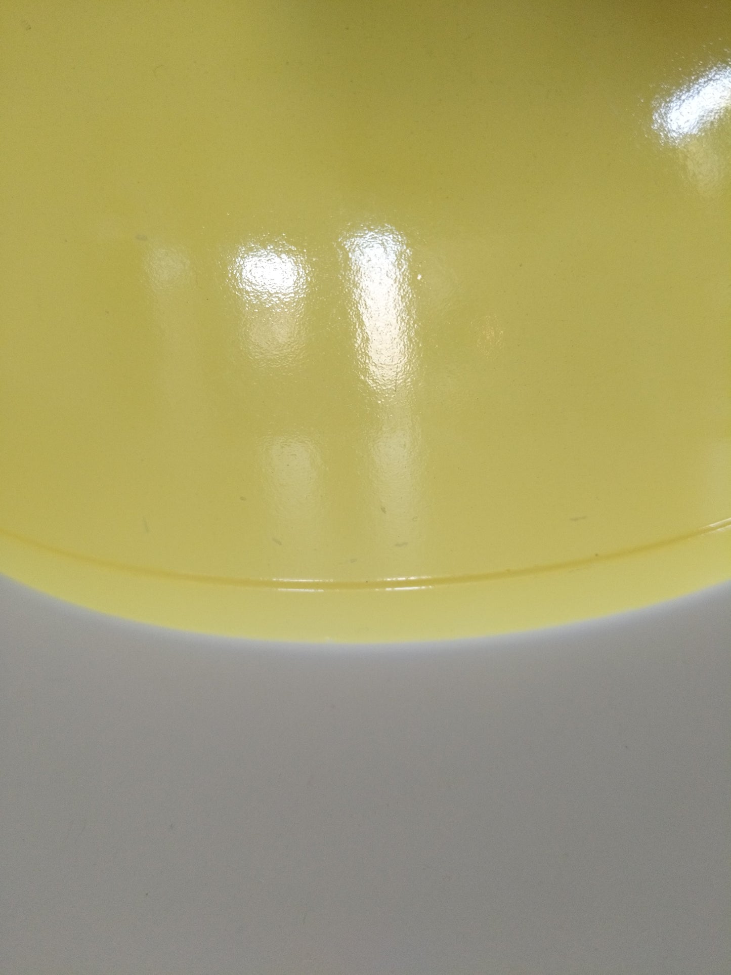Gros bol mélangeur Pyrex USA jaune