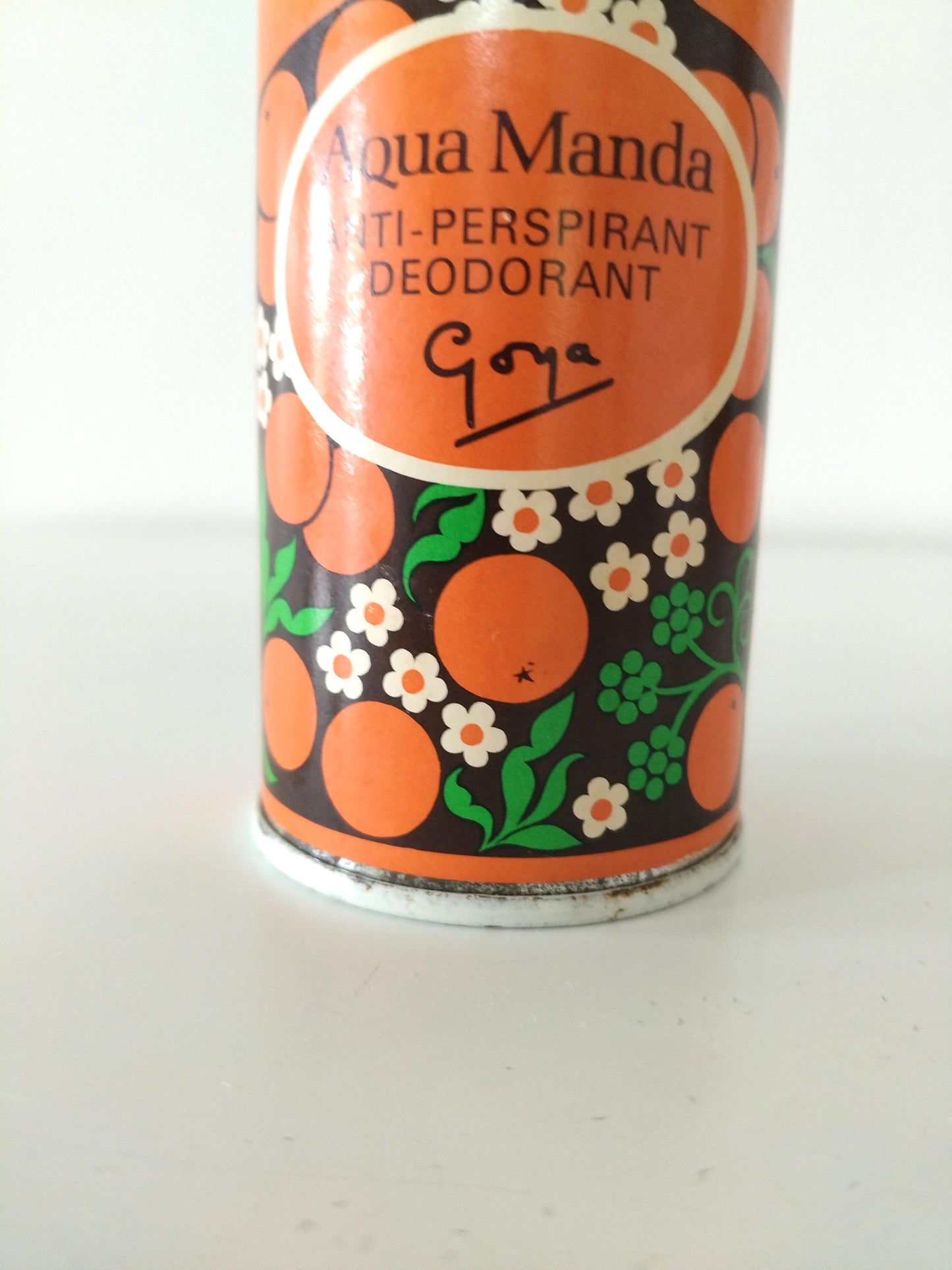 Déodorant anti-perspirant vaporisateur Aqua Manda Goya 70's - cetaitmieuxavant