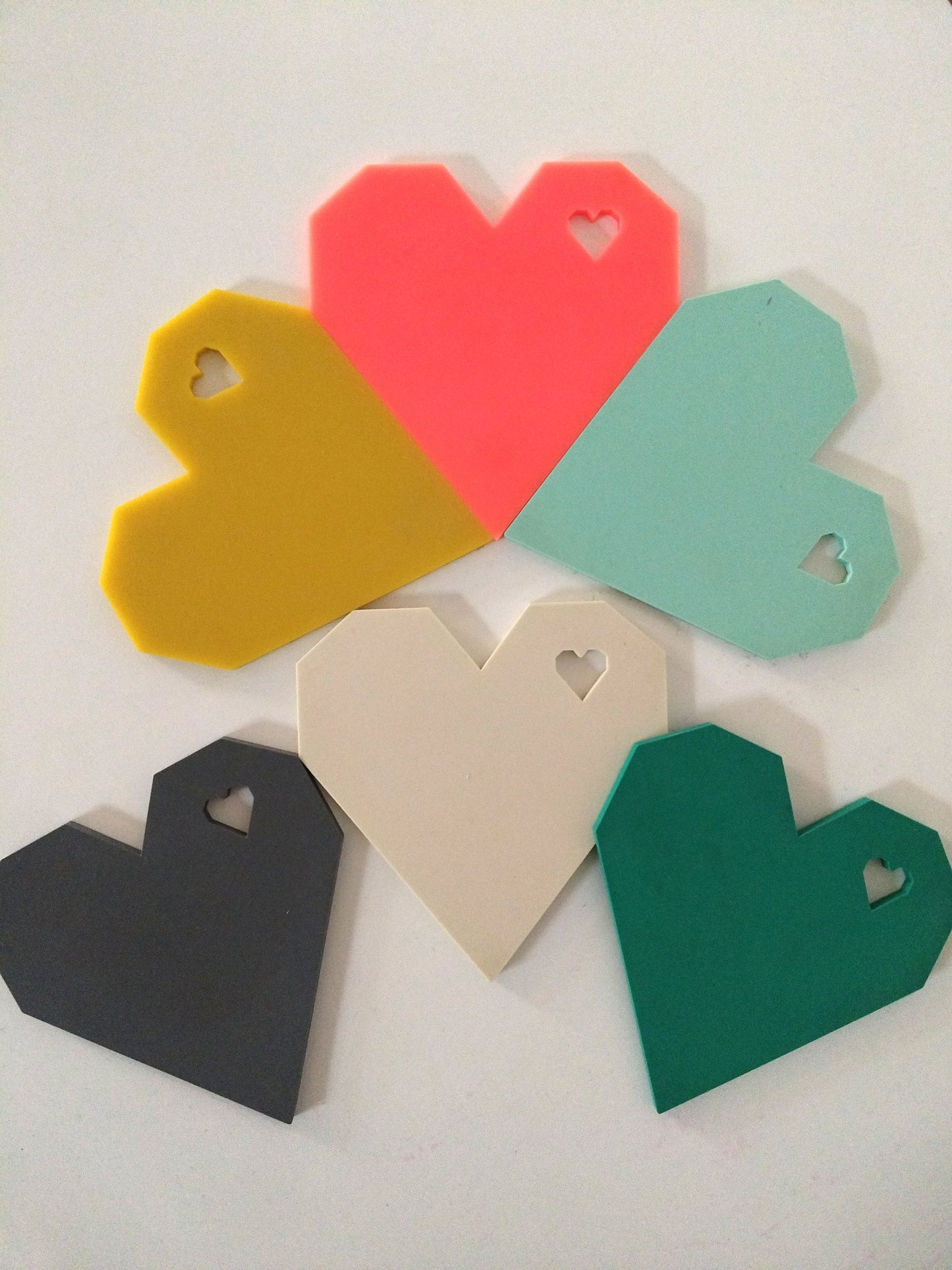 Ensemble de 6 dessous de verre pt, en silicone