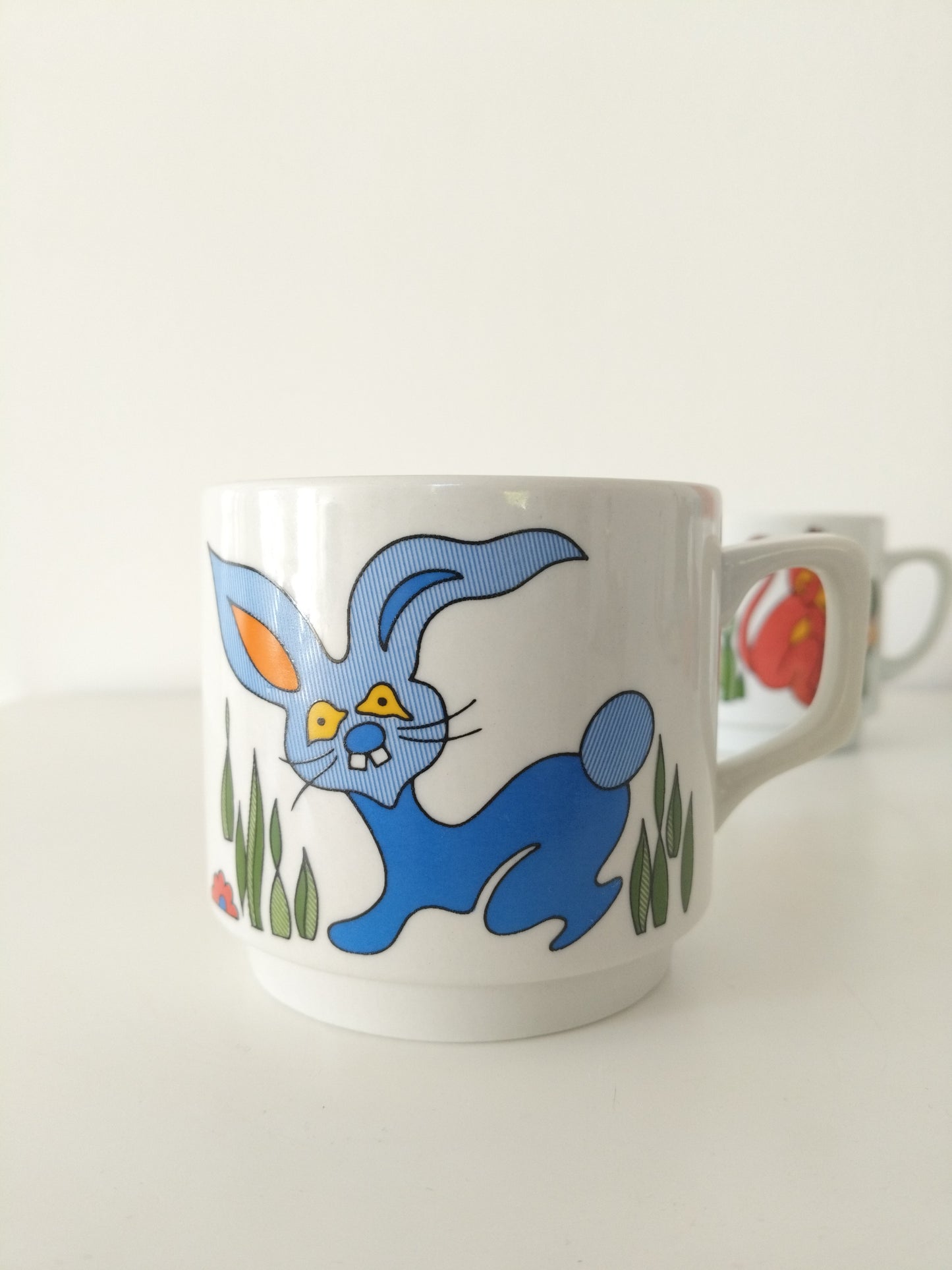 Grosse tasse en porcelaine Monopoli/ Tognana Italie au choix - cetaitmieuxavant