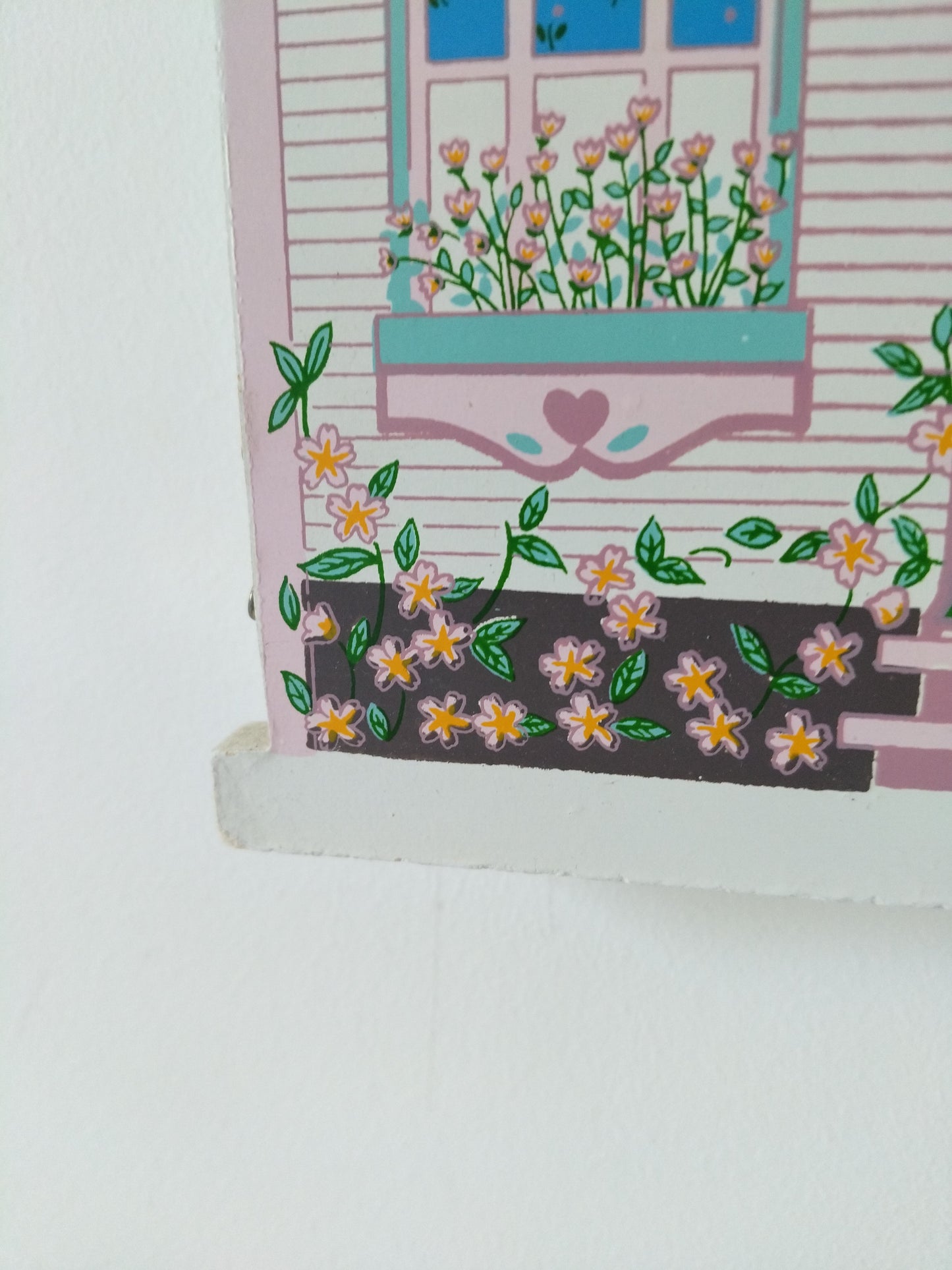 Boîte à clés murale en bois