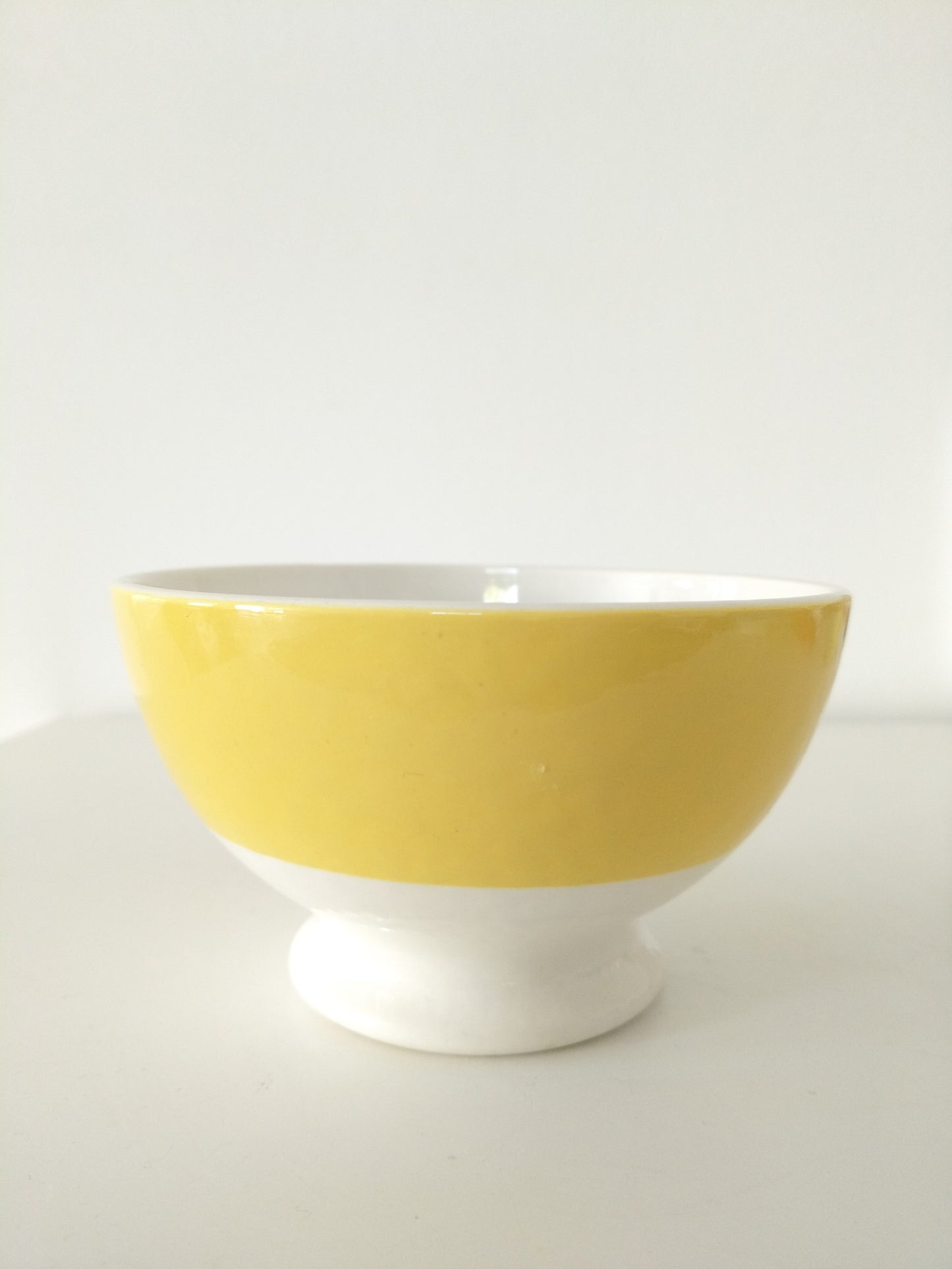 Ensemble de 3 bols anciens en porcelaine Boch la Louvière