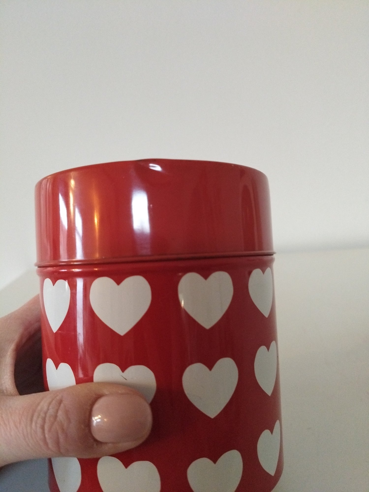 Boîte métallique décor ❤️ - cetaitmieuxavant
