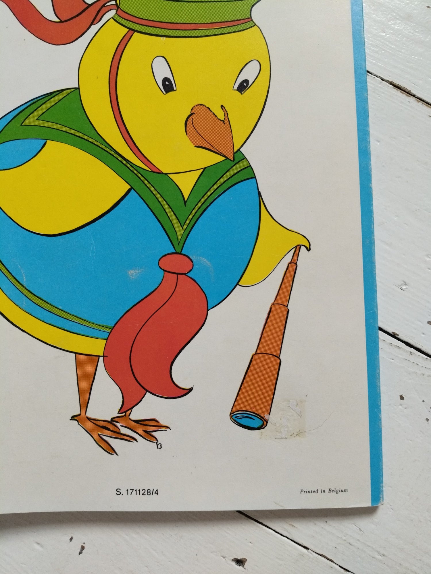 Ancien livre de jeux et coloriage vierge - cetaitmieuxavant