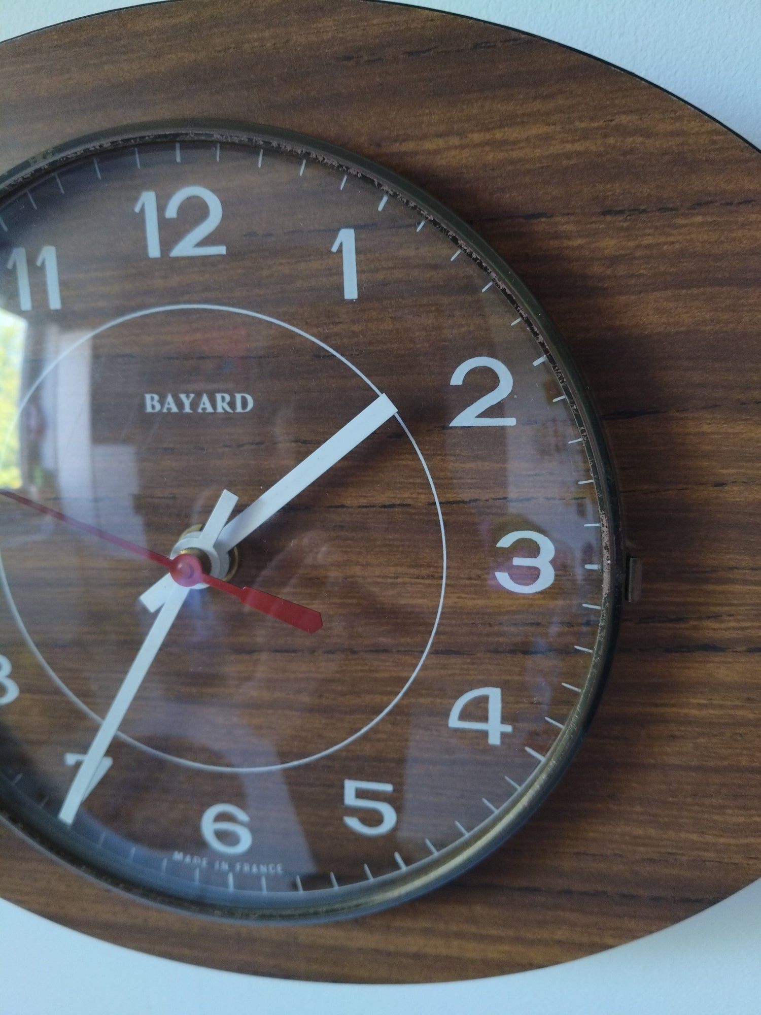 Horloge en formica Bayard France - cetaitmieuxavant