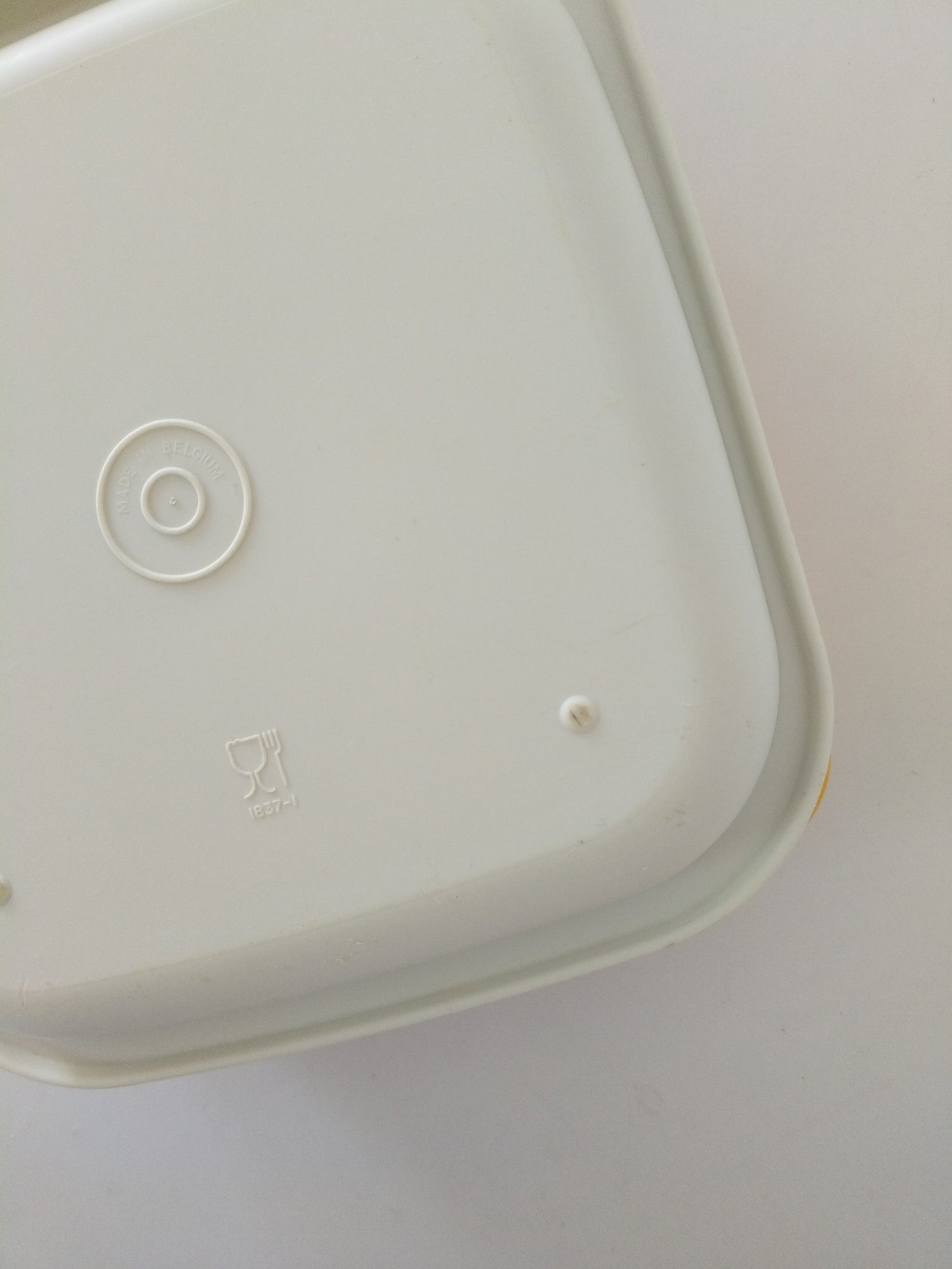 Petit plateau repas avec couvercle Tupperware - cetaitmieuxavant