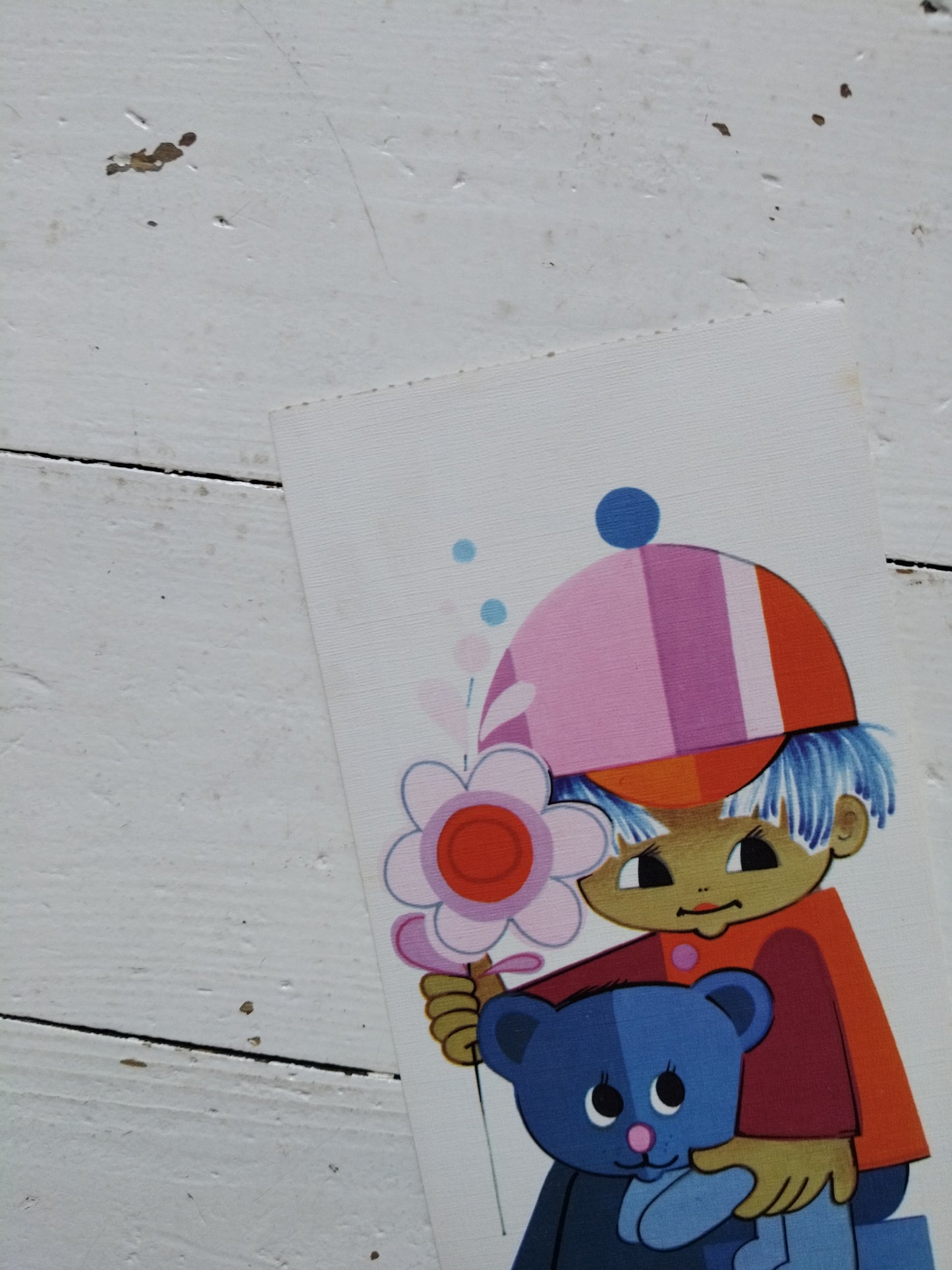 Ancienne carte postale Jaklien Moerman 70's au choix