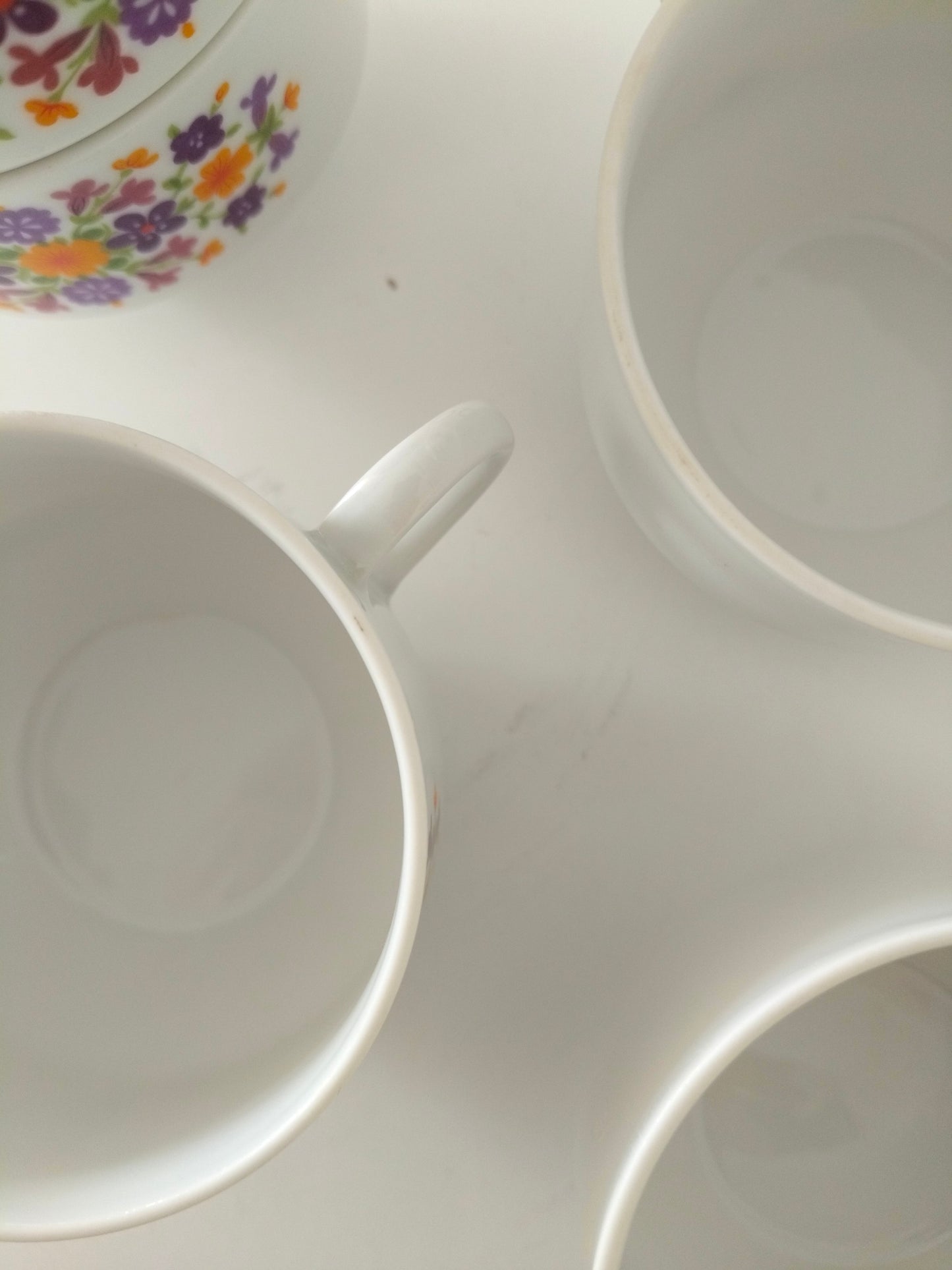 Unité ou duo de tasses + soucoupes en porcelaine Bavaria