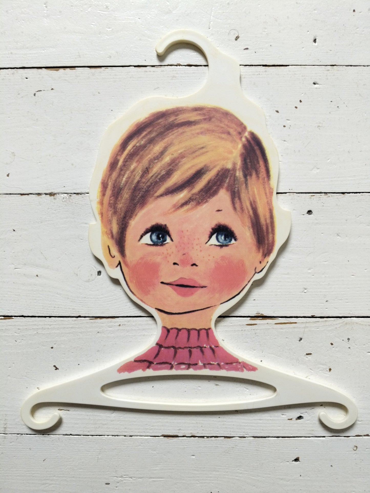 Petit cintre en plastique Strepp-design Ges.Gesch Germany fillette ou garçonnet au choix