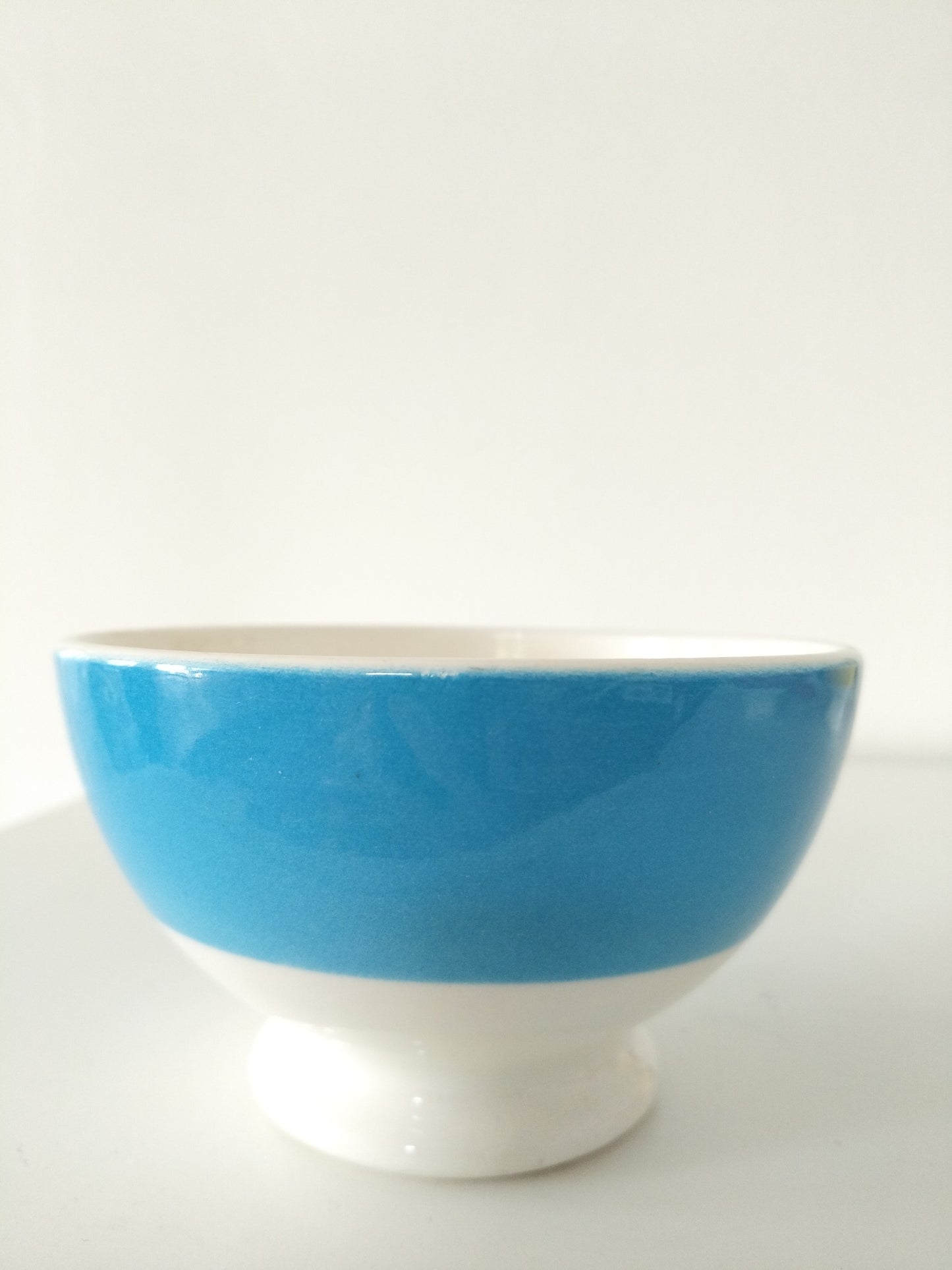 Ensemble de 3 bols anciens en porcelaine Boch la Louvière