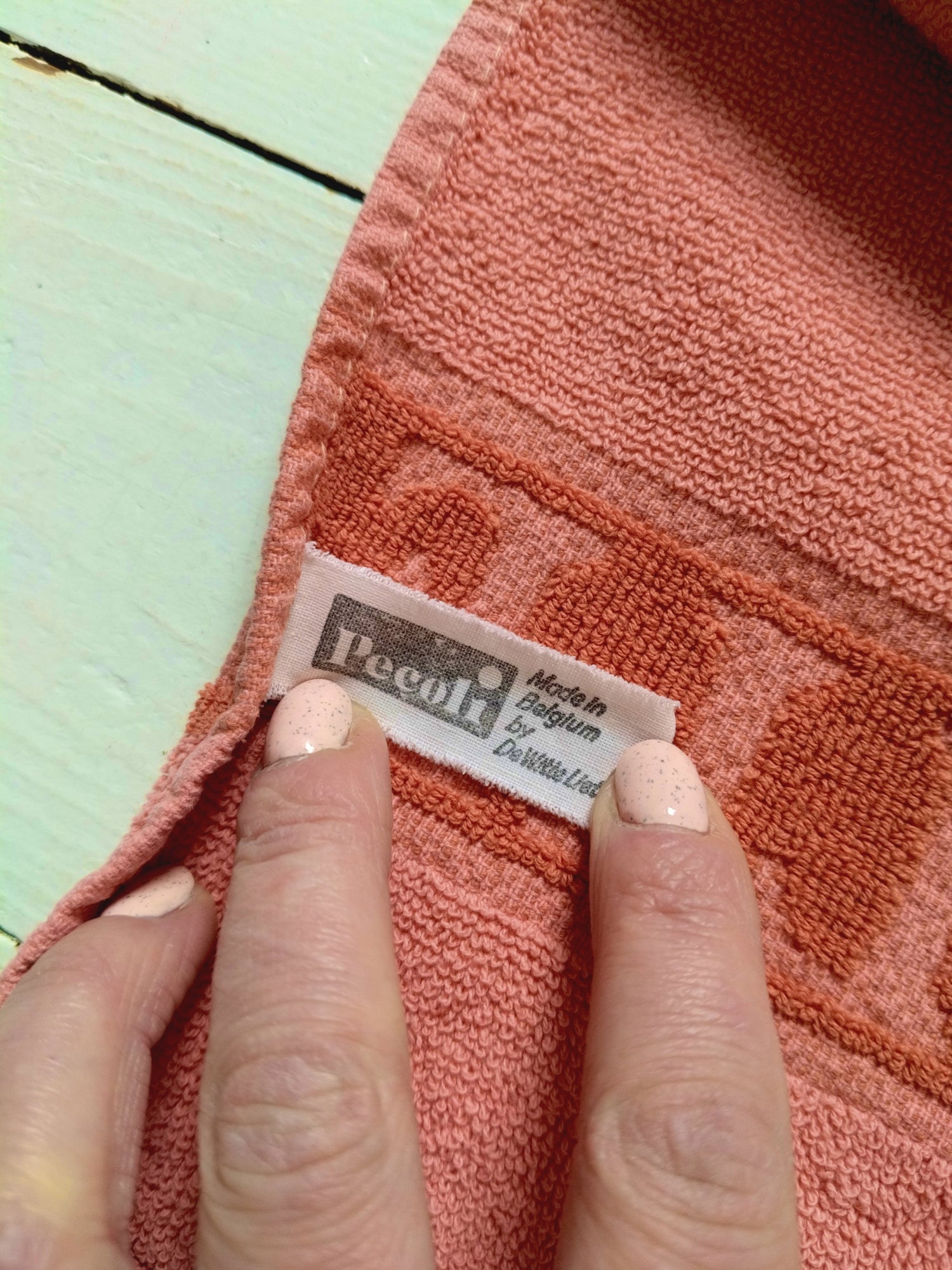 Serviette de toilette ELLE Pecoli De Witte Lietear belgique - cetaitmieuxavant