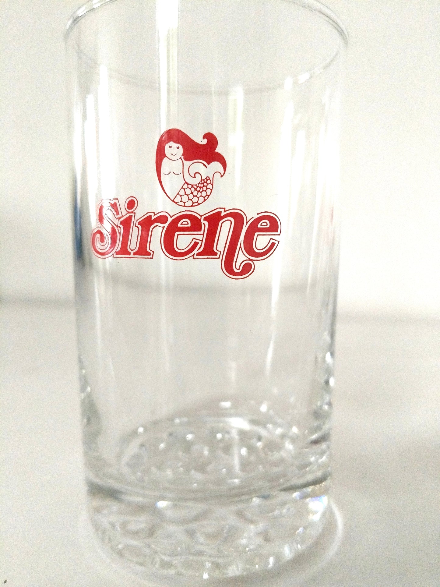 4 verres publicitaires Sirène limonade (2 sets disponibles)