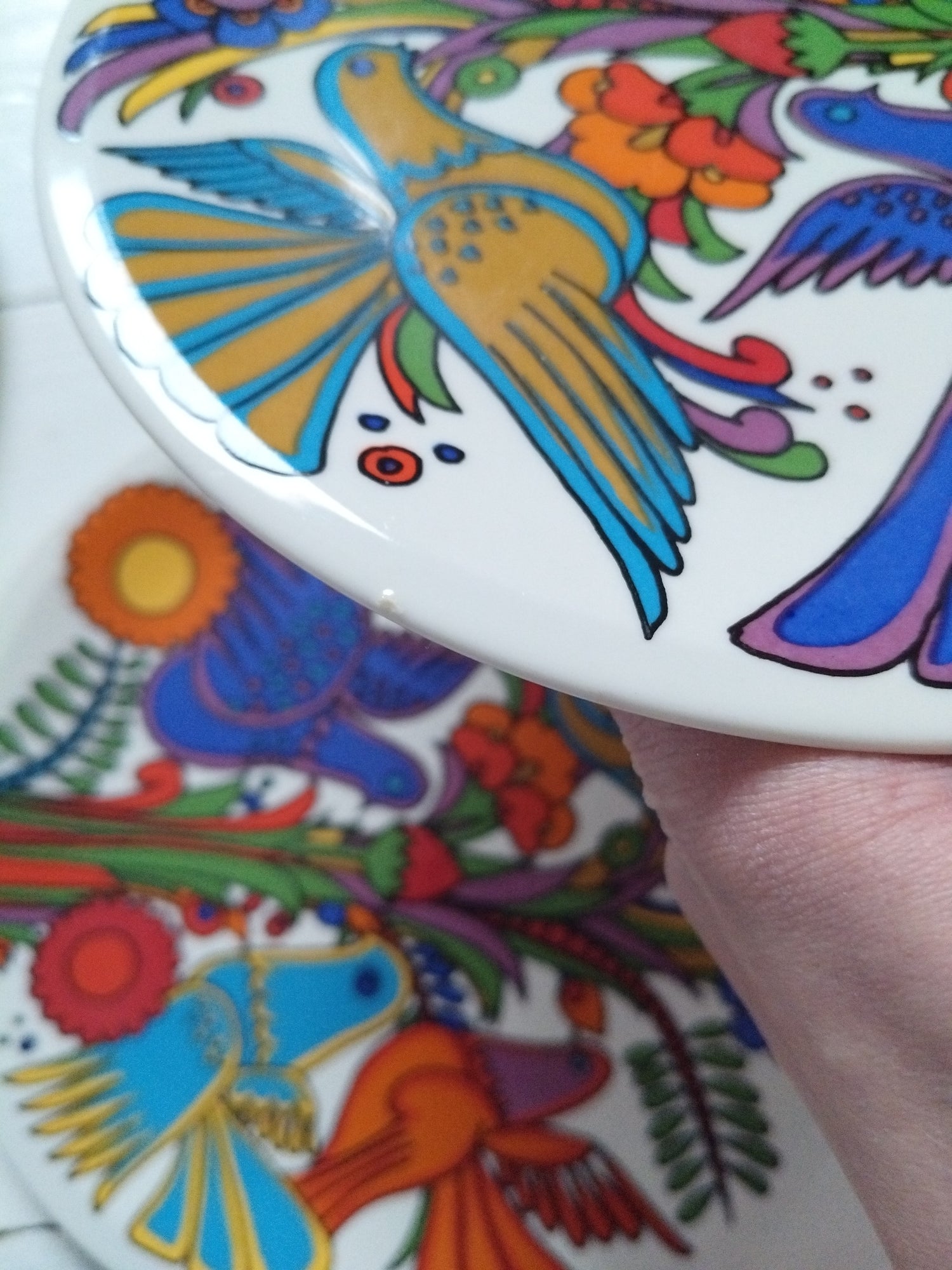 Assiette 20,5cm Villeroy et Boch Acapulco décor plein à l'unité - plusieurs pièces disponibles - cetaitmieuxavant