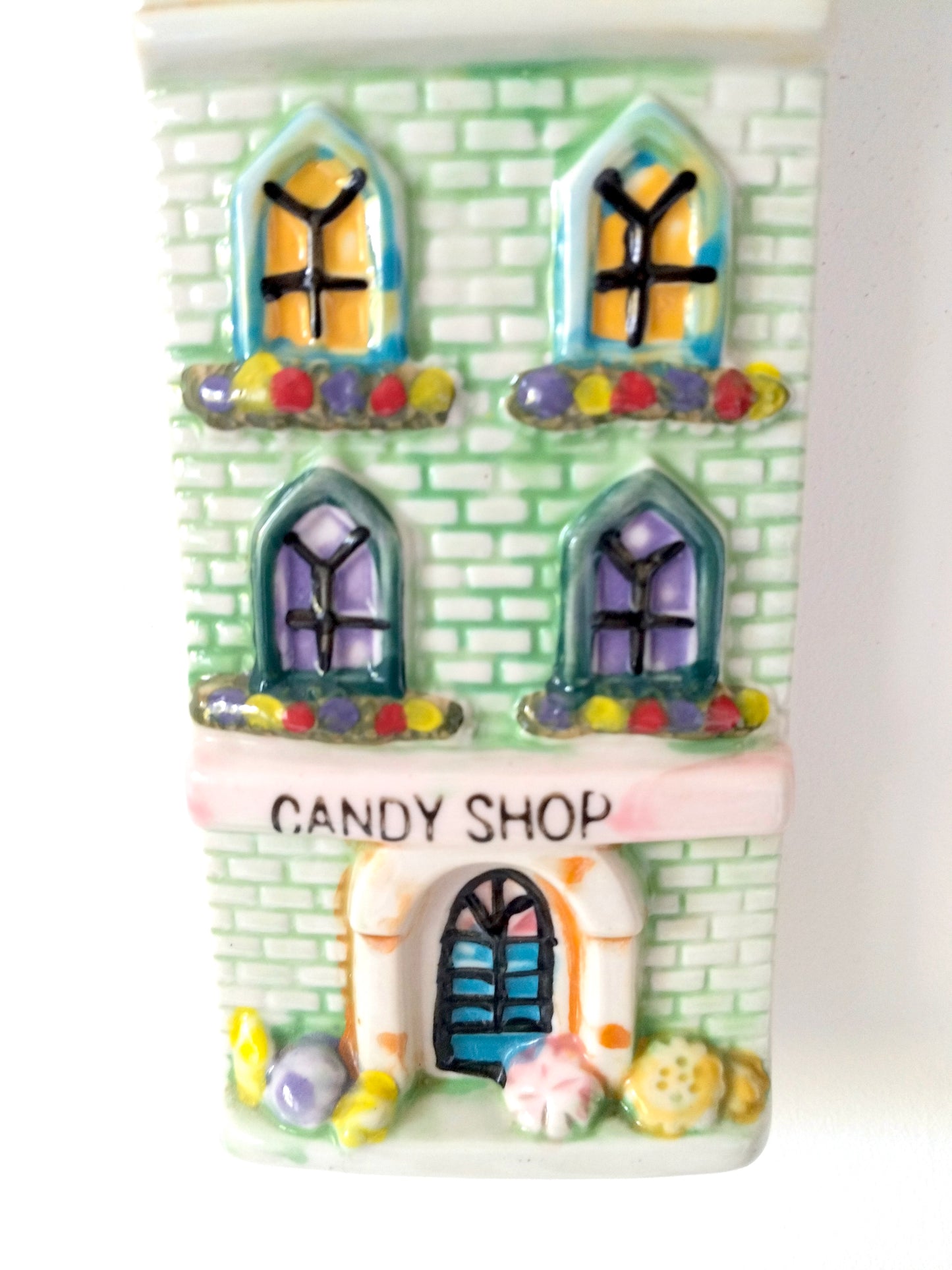 Humidificateur radiateur/ déco-vase mural en céramique candy shop