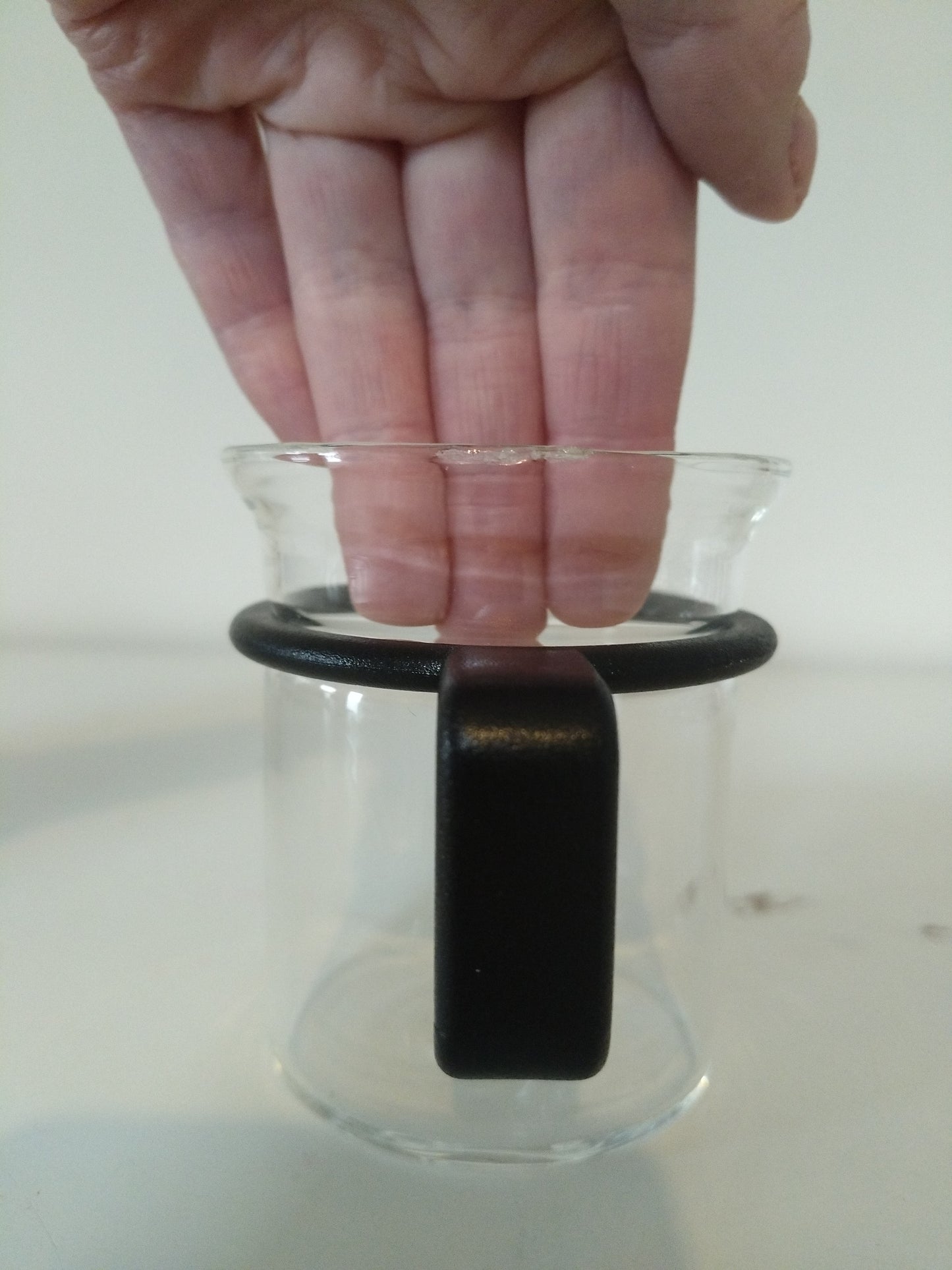 Ensemble de 4 tasses en verre + touillettes + sous-tasses en liège Bodum